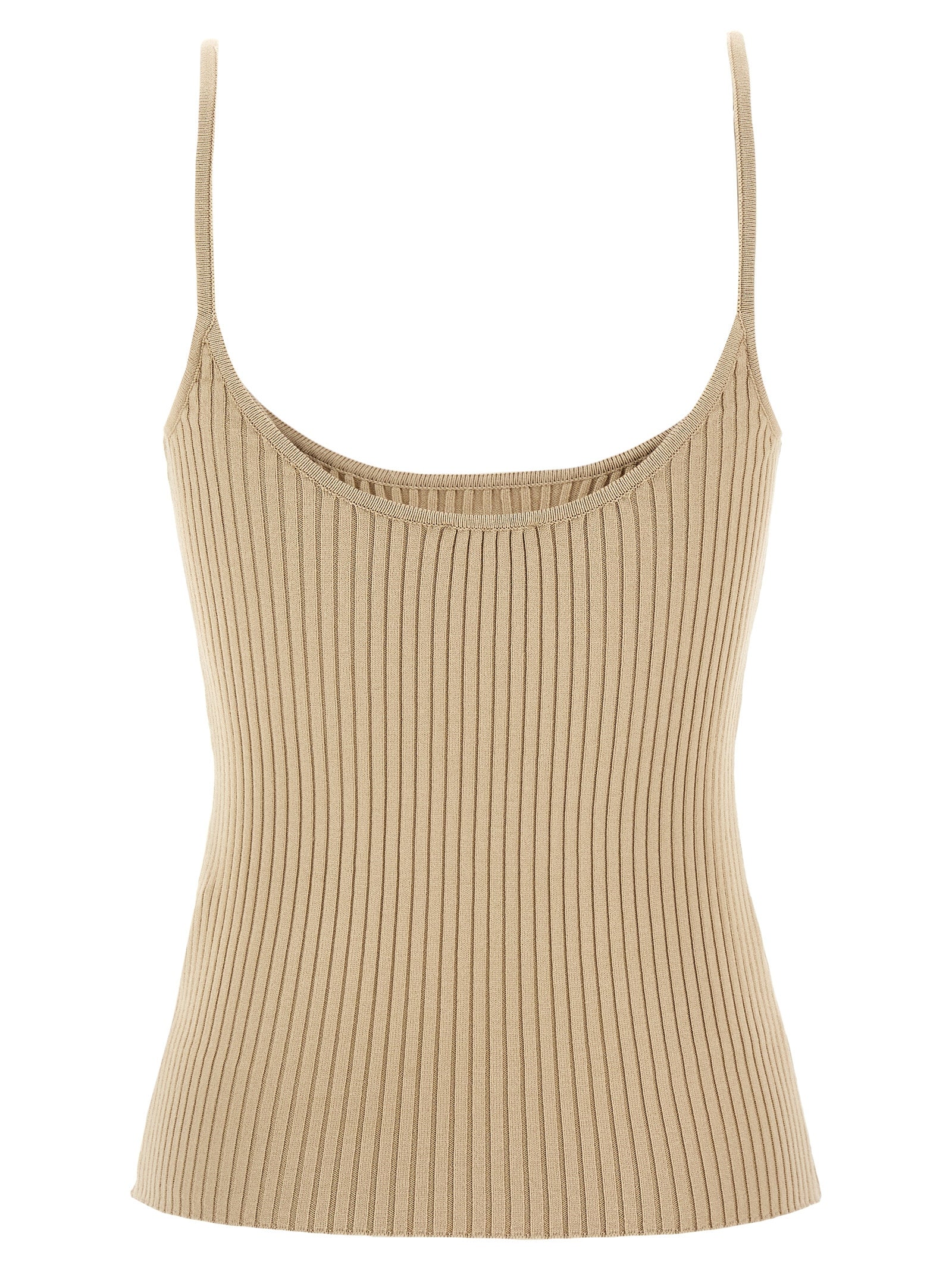 Courreges 'Reedition Rib Knit' Tank Top