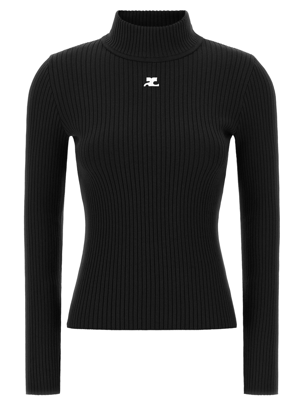 Courreges 'Reedition' High Neck Sweater