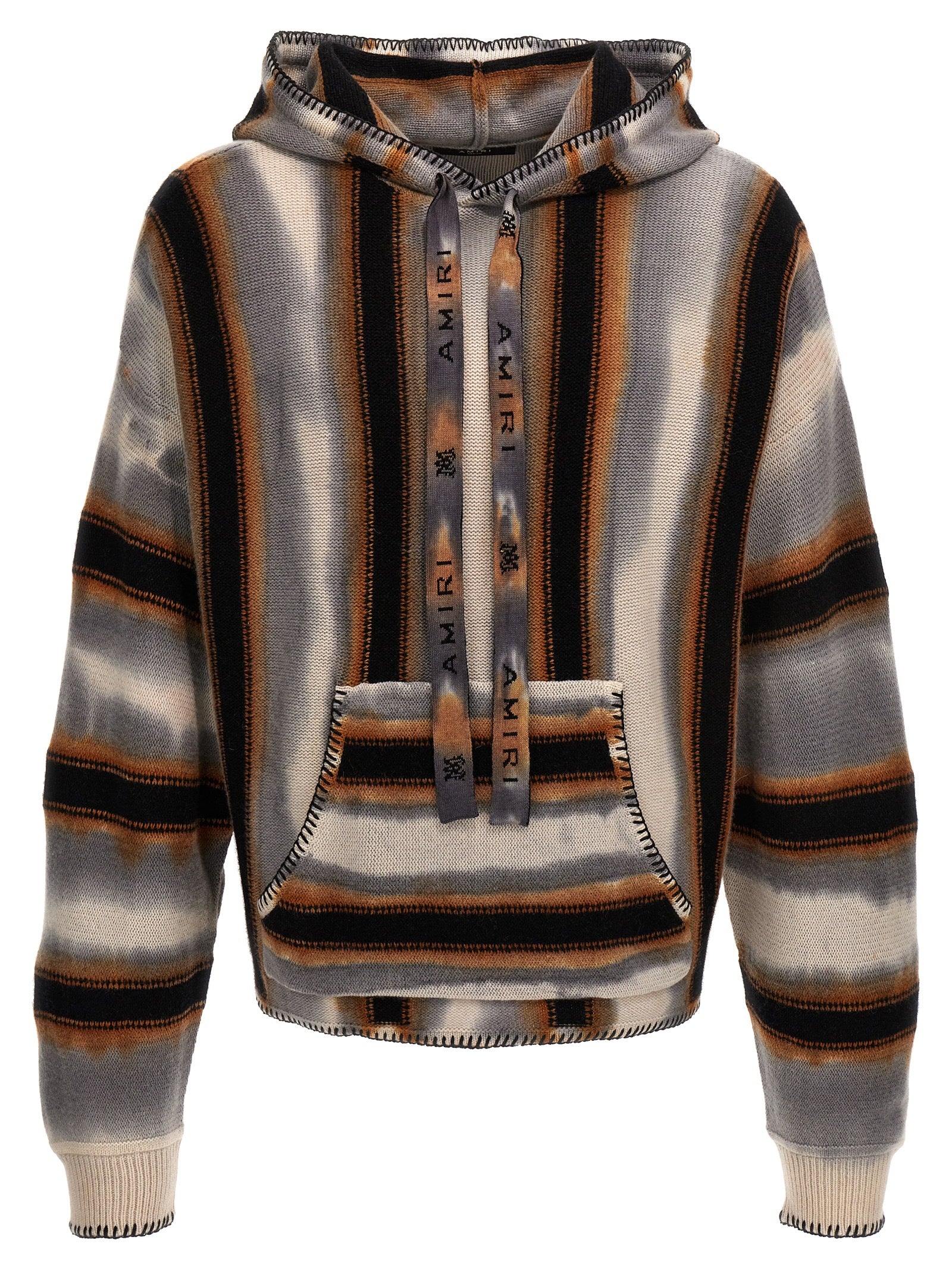 Amiri 'Baja Stripe' Hooded Sweater