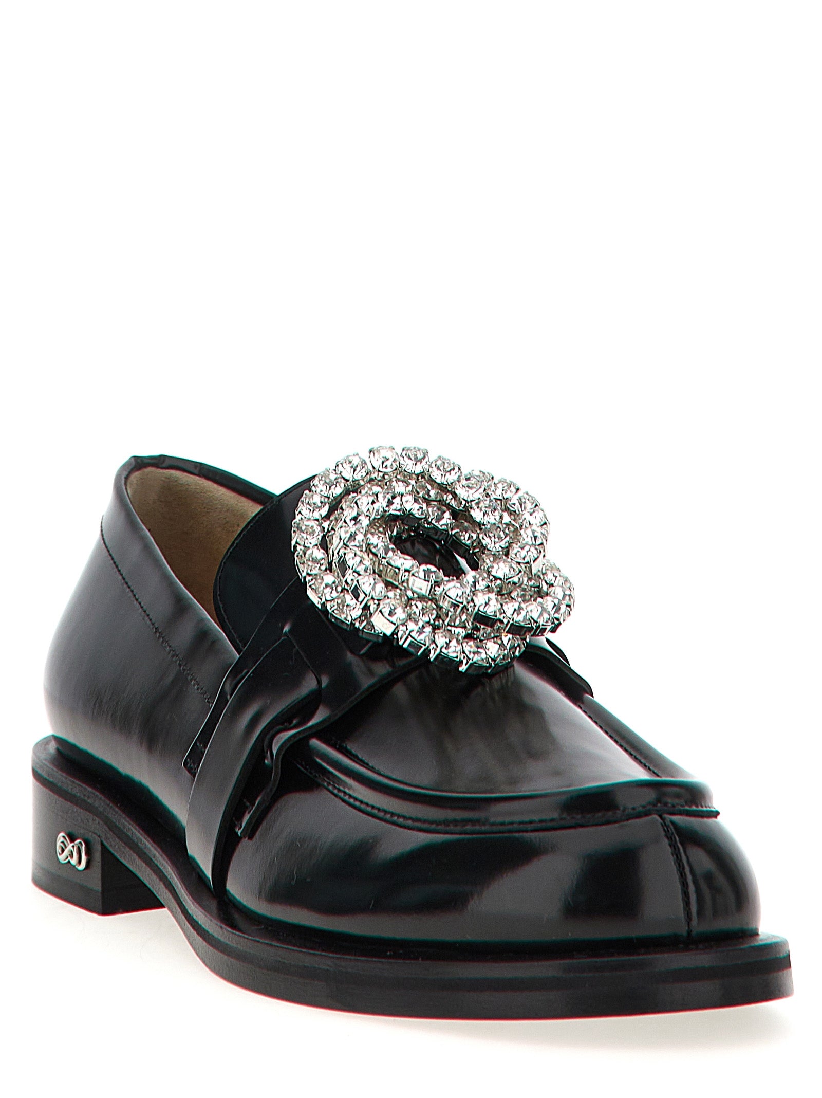 Mach & Mach 'Galaxy Black' Loafers