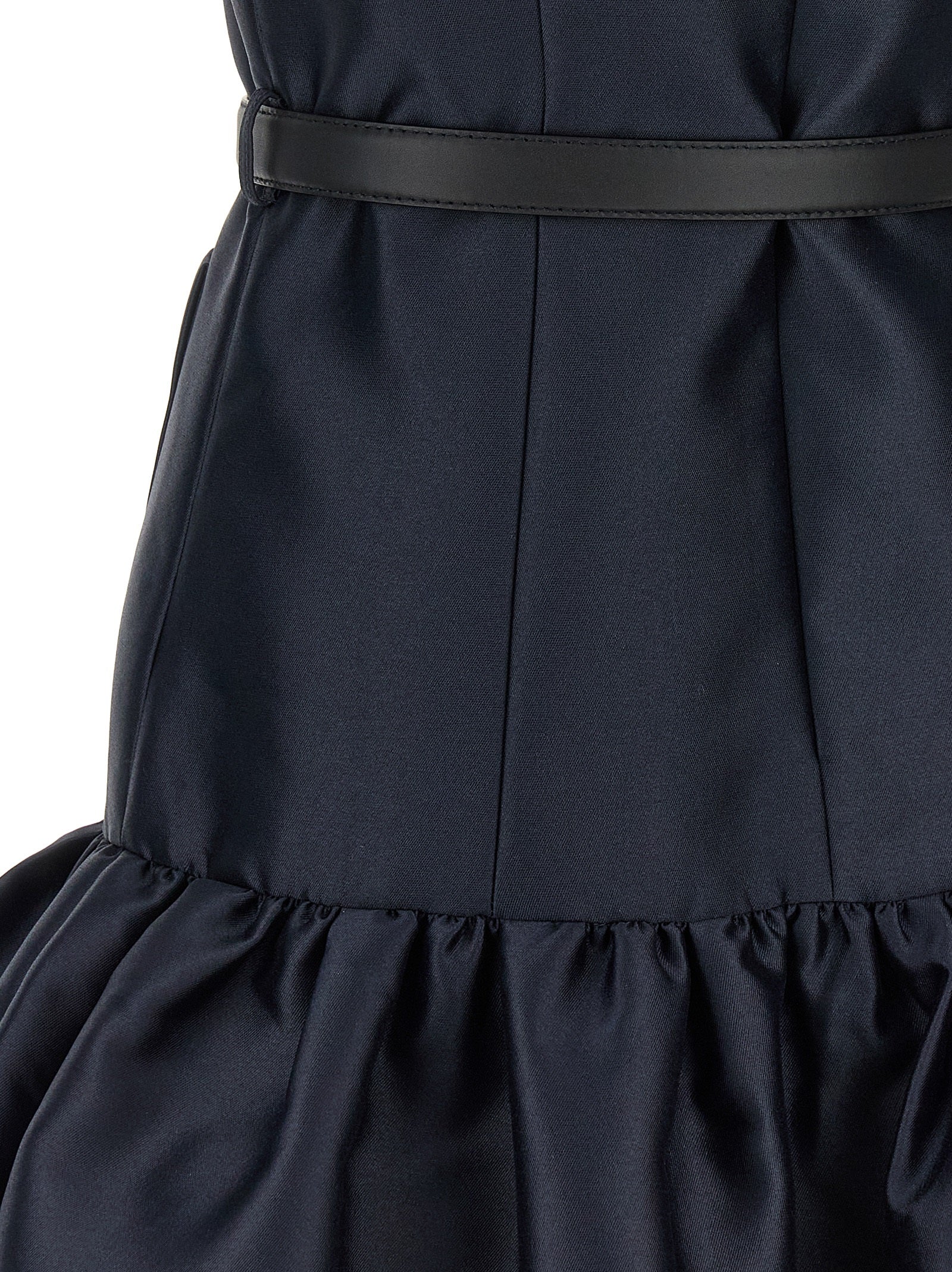 Self Portrait 'Navy Taffeta Mini' Dress