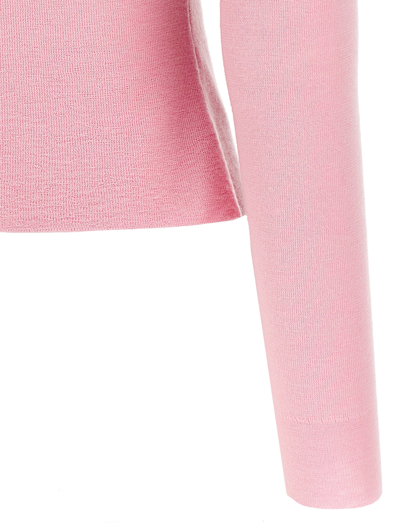 Self Portrait 'Pink Merino Wool' Cardigan