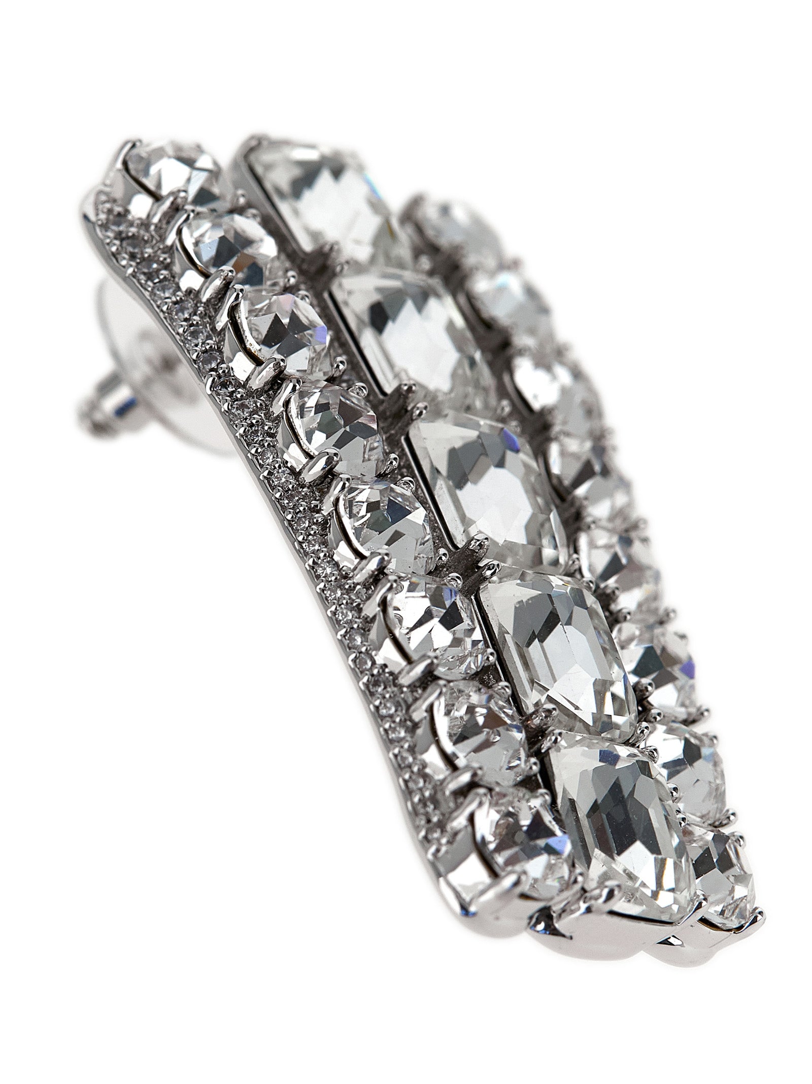 Self Portrait 'Multi Crystal' Earrings