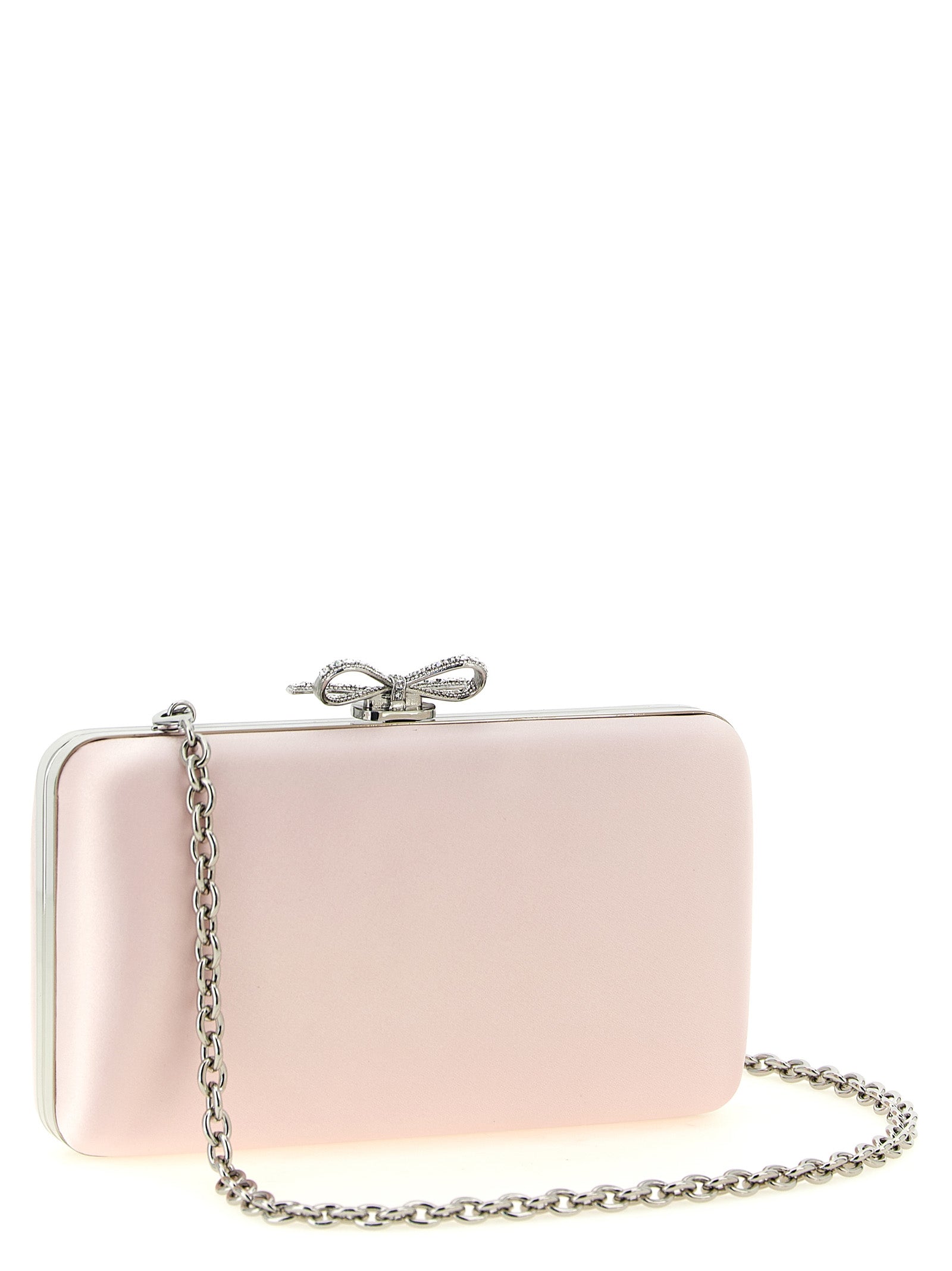 Self Portrait Satin Clutch