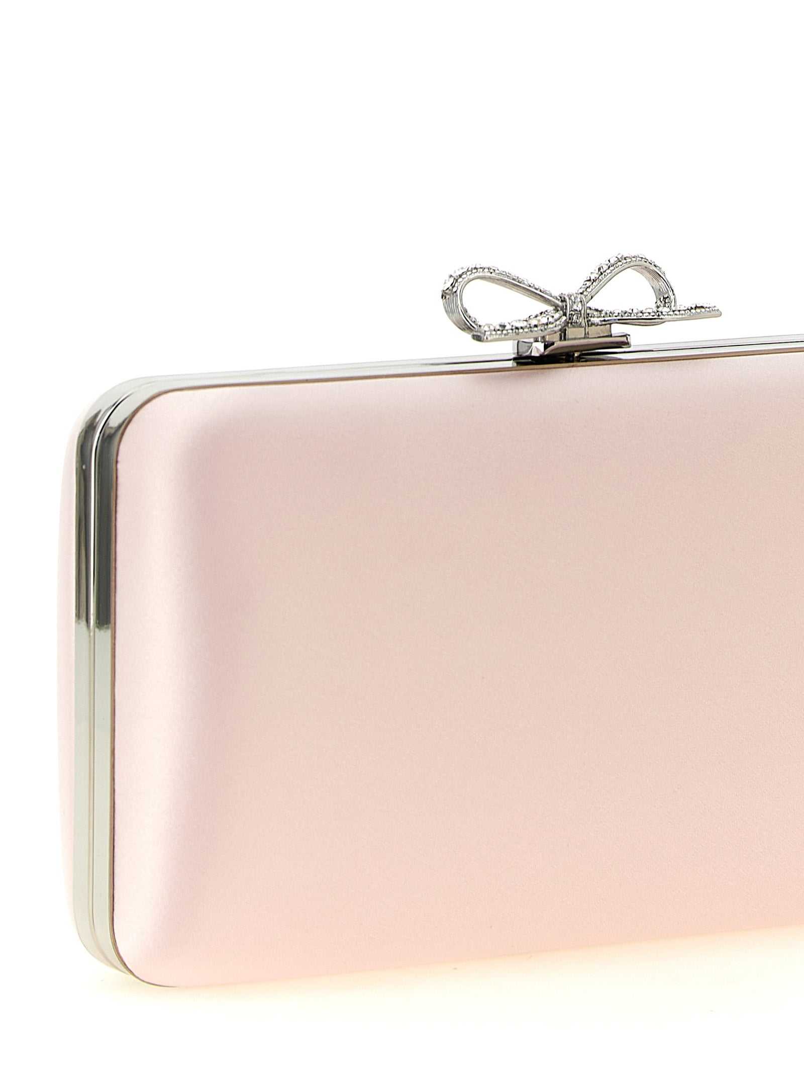 Self Portrait Satin Clutch