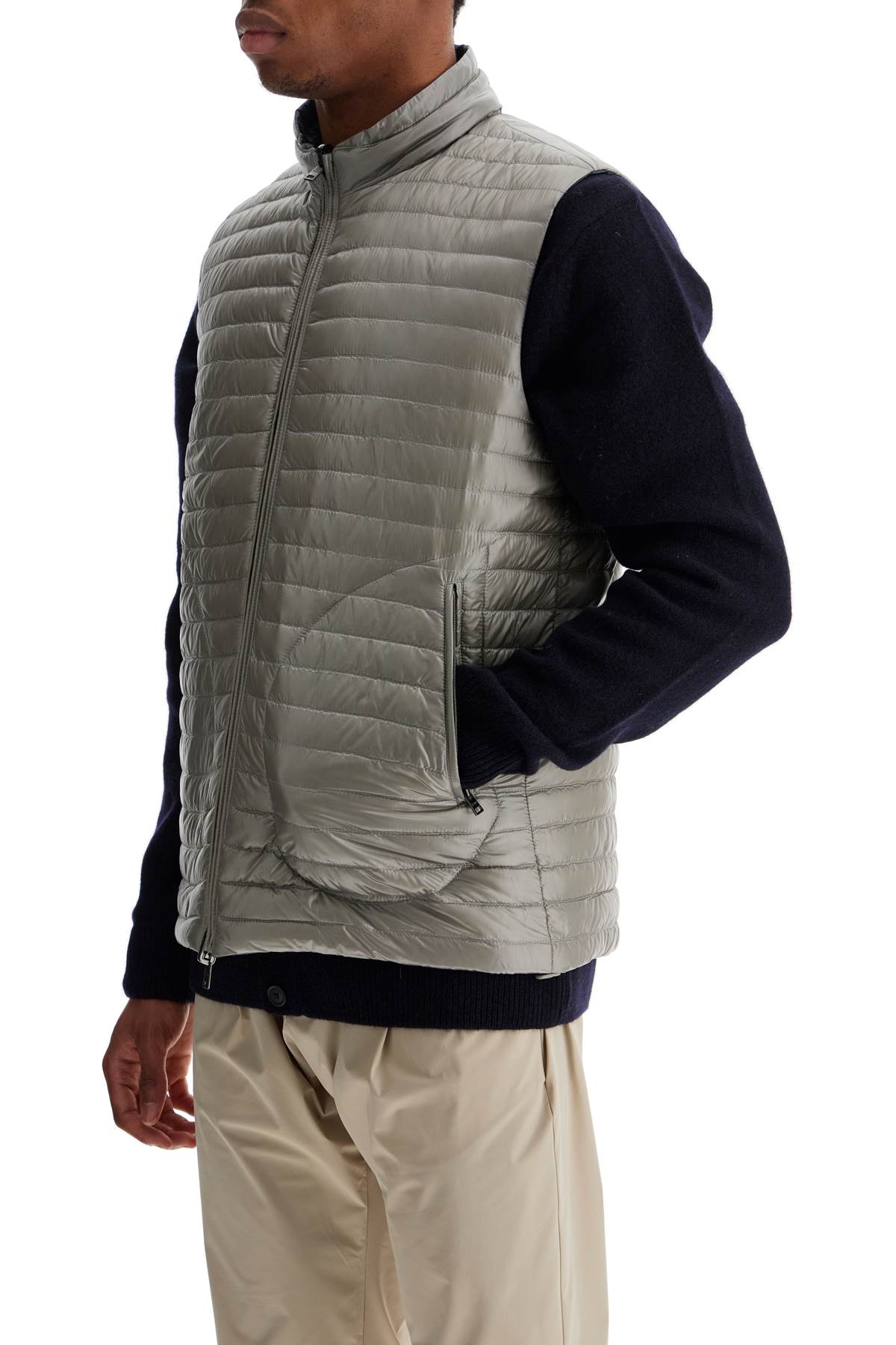 Herno Reversible Black Polyamide Gilet