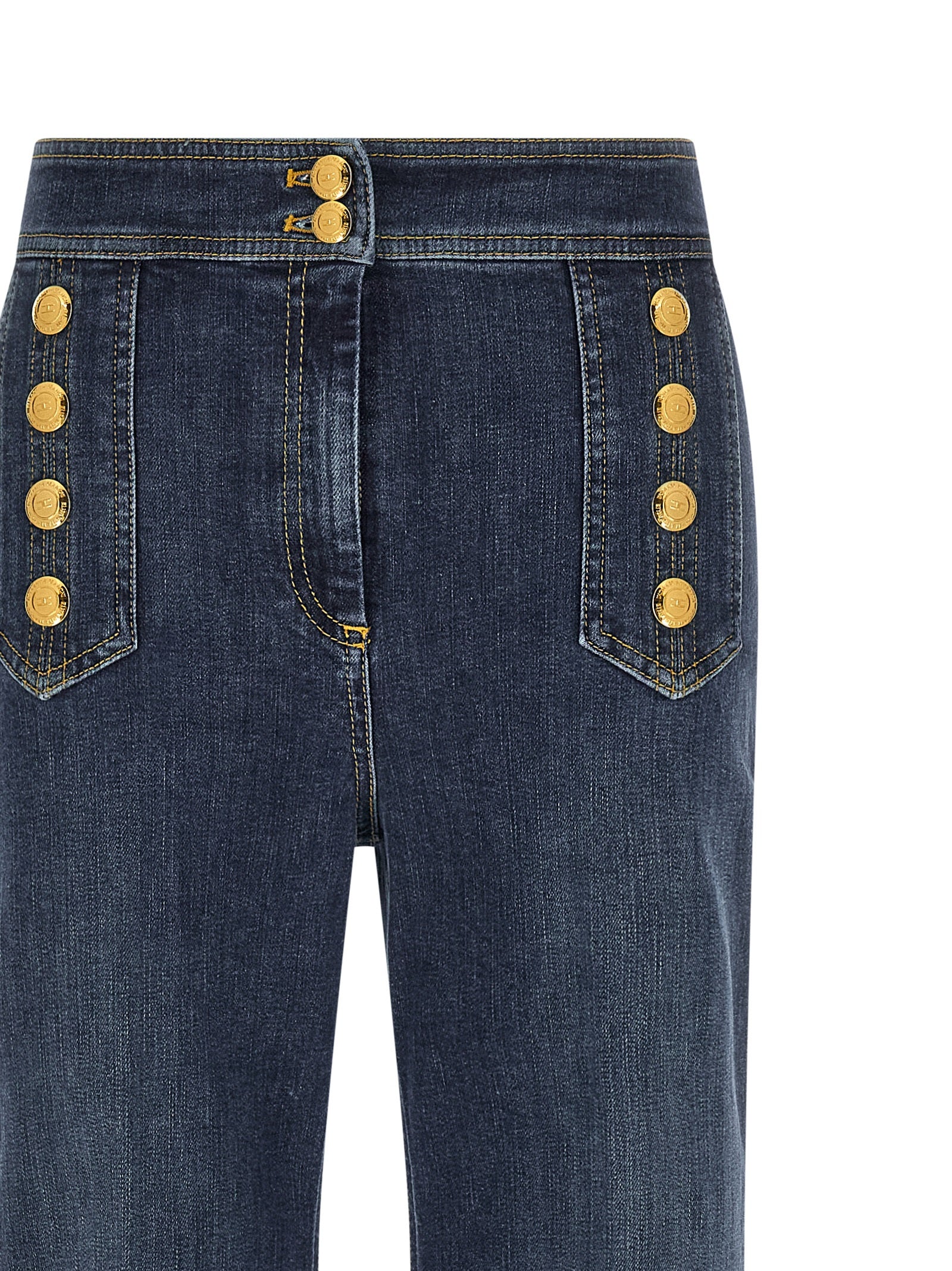 Elisabetta Franchi Palazzo Jeans