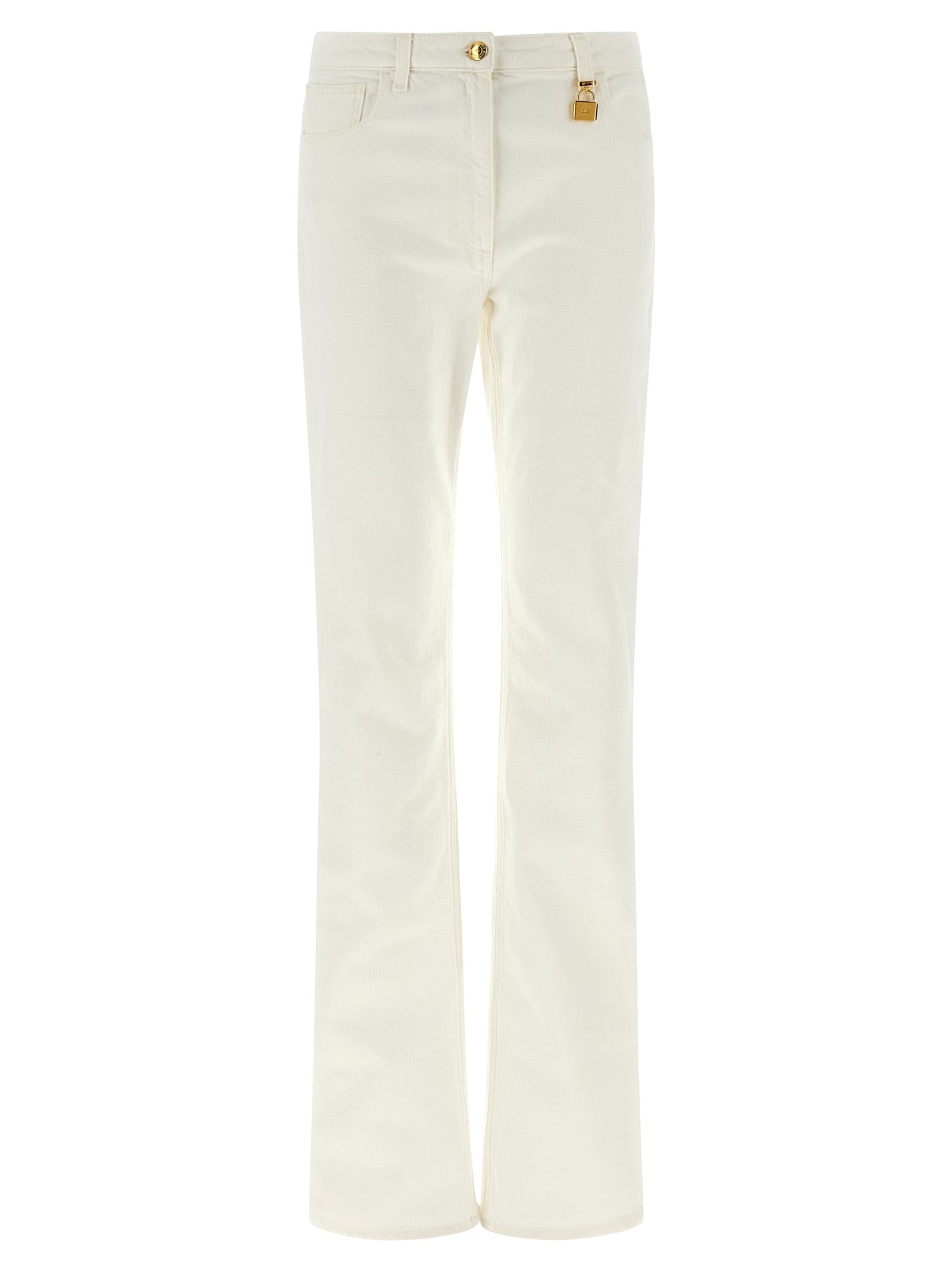 Elisabetta Franchi Jewel Padlock Jeans