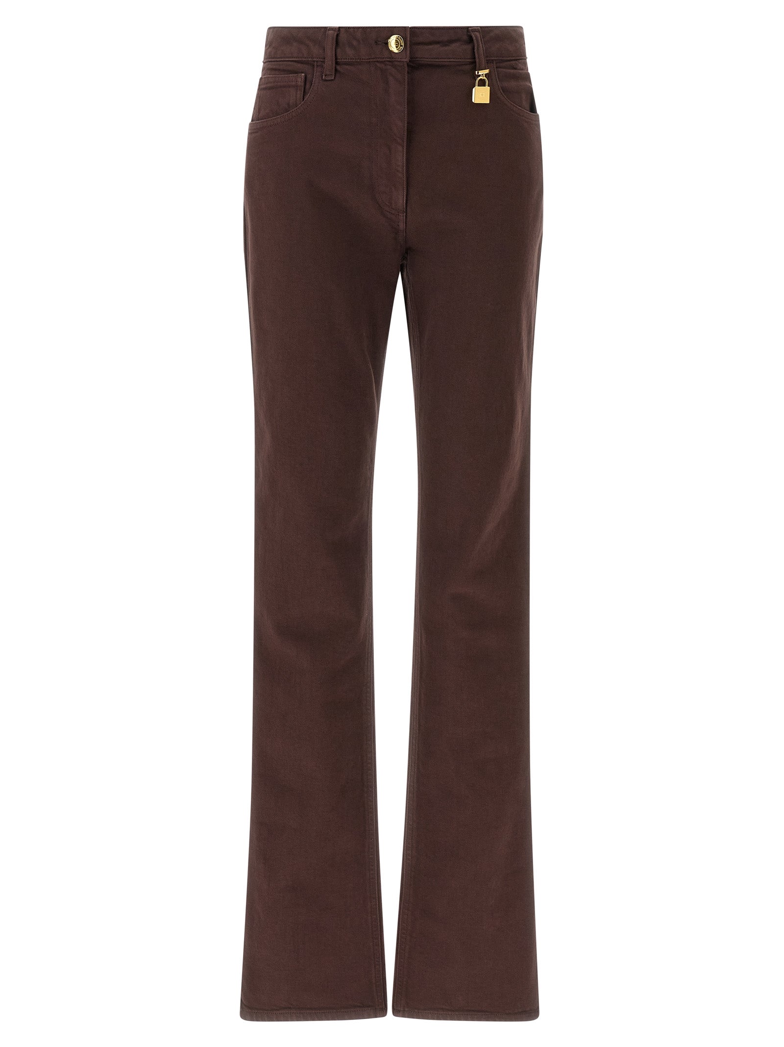 Elisabetta Franchi Jewel Padlock Jeans