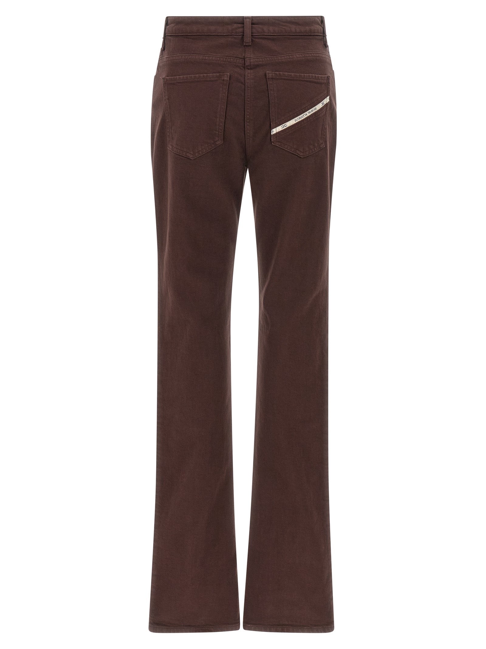 Elisabetta Franchi Jewel Padlock Jeans