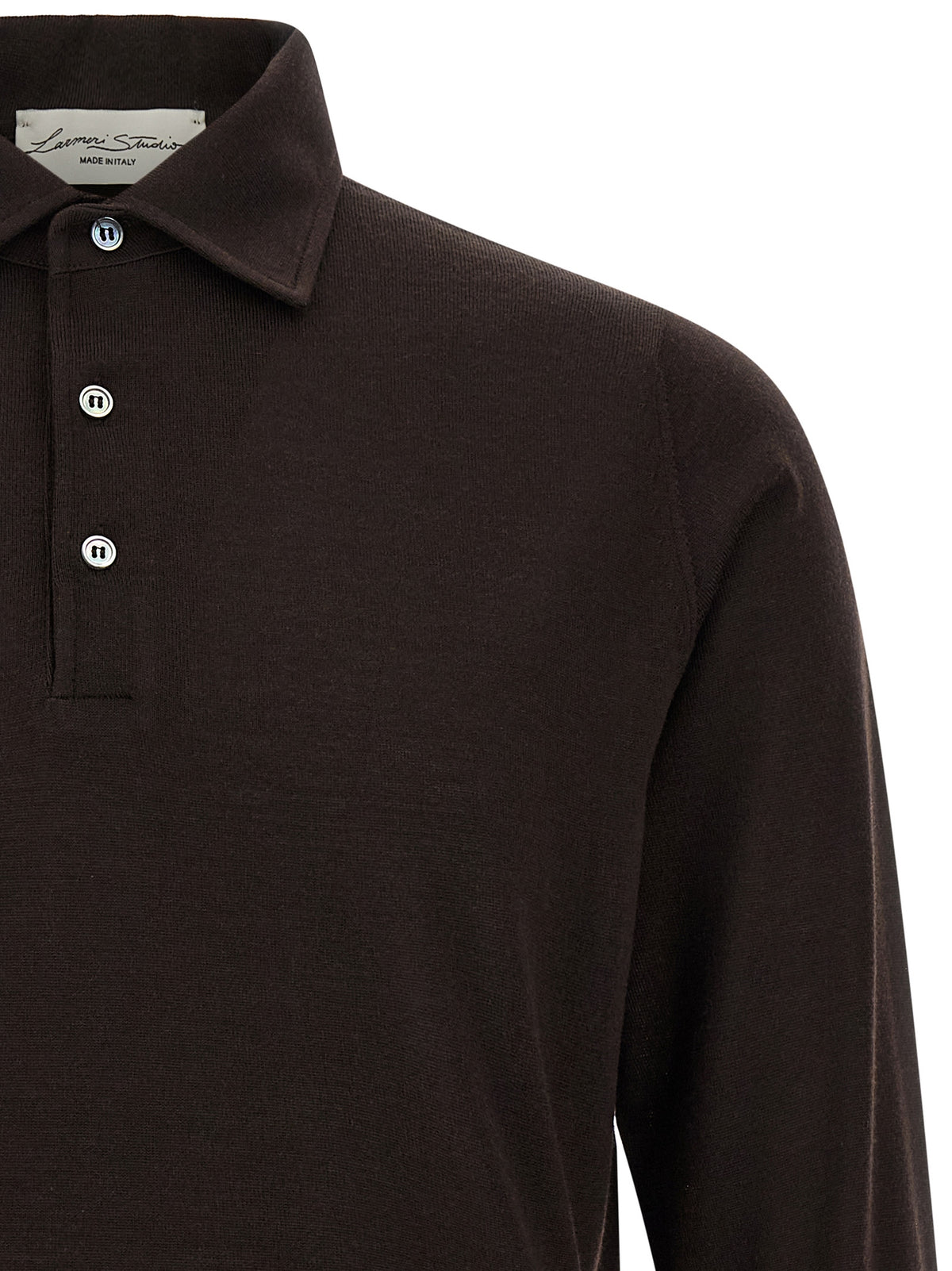 Larmeri Studio Knitted Polo Shirt