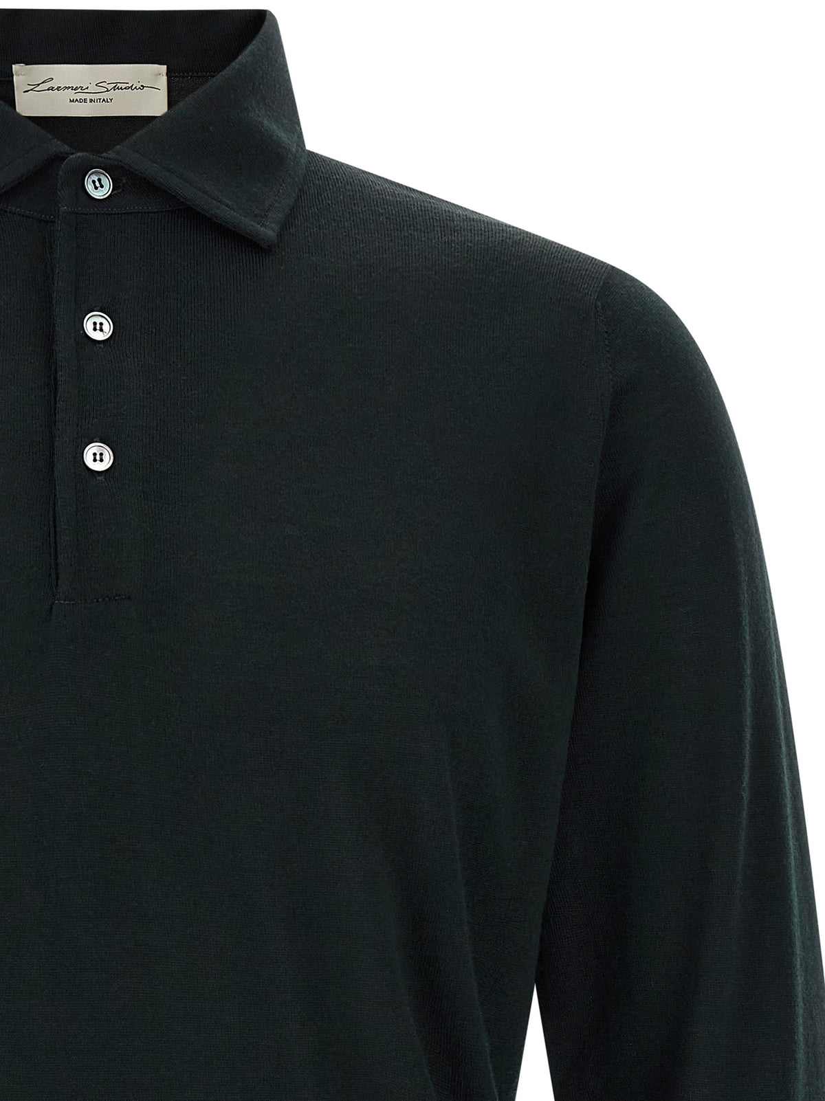 Larmeri Studio 'Collo Camicia' Polo Shirt