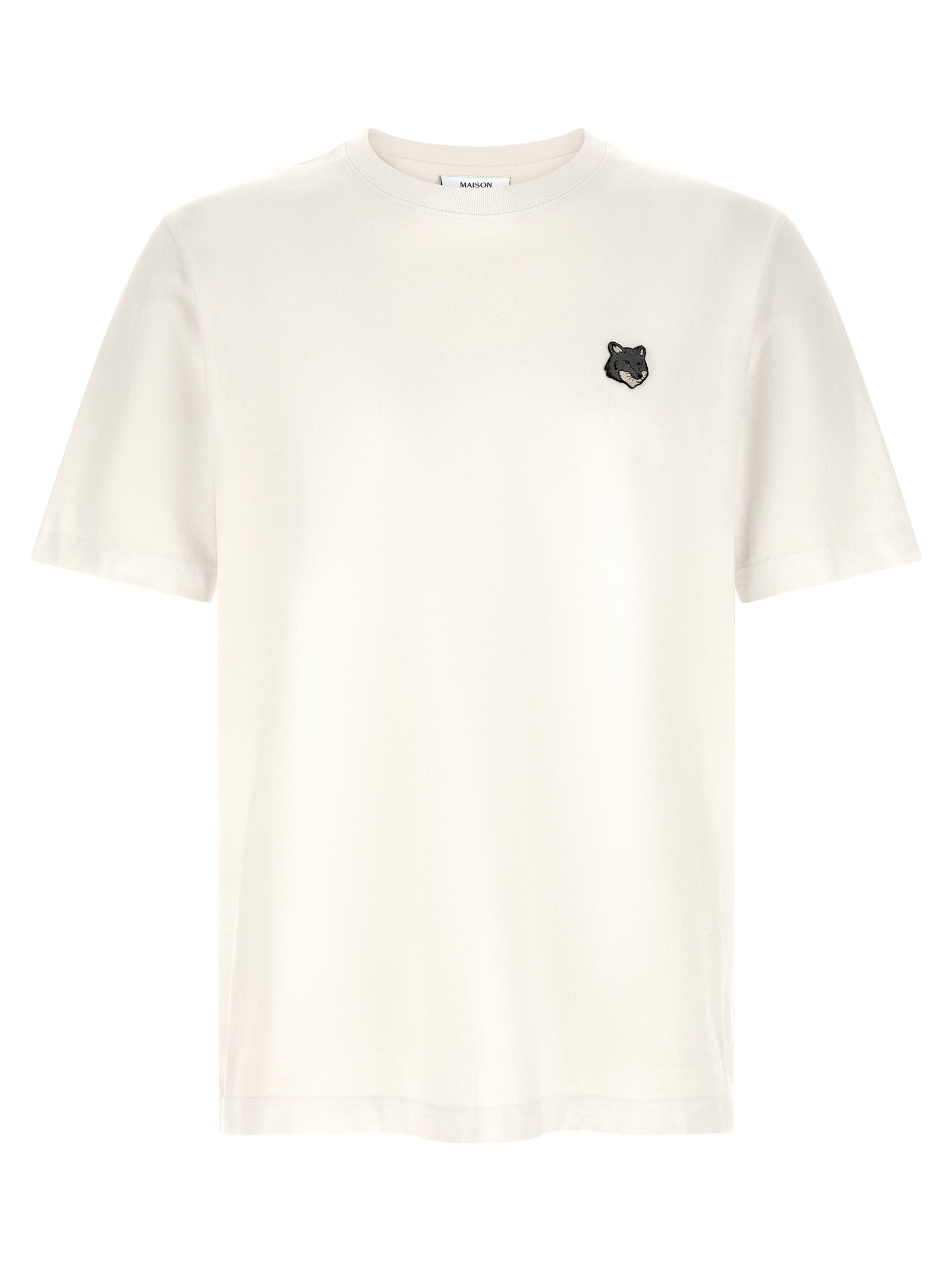 Maison Kitsune 'Grey Fox Head' T-Shirt