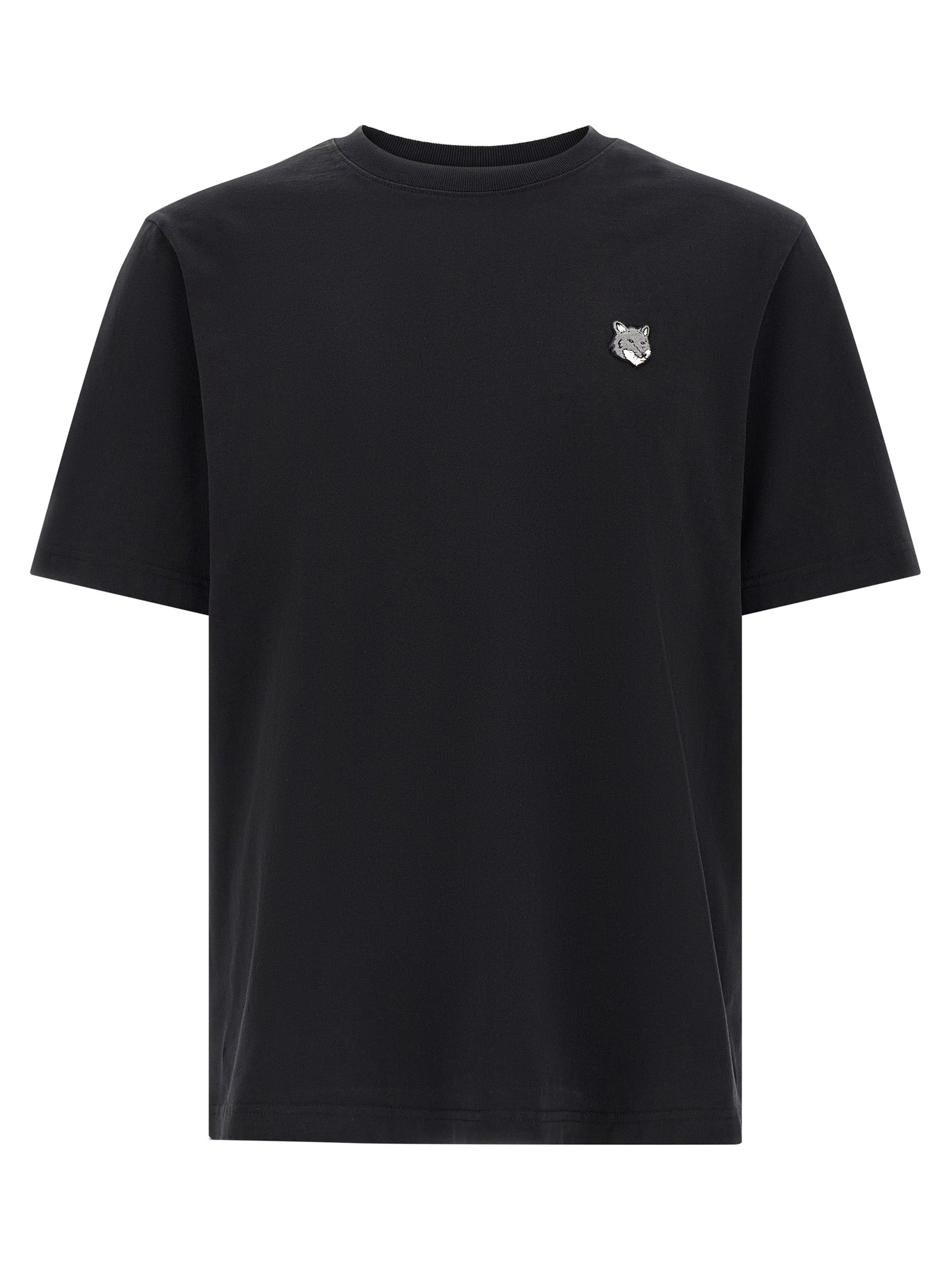 Maison Kitsune 'Grey Fox Head' T-Shirt