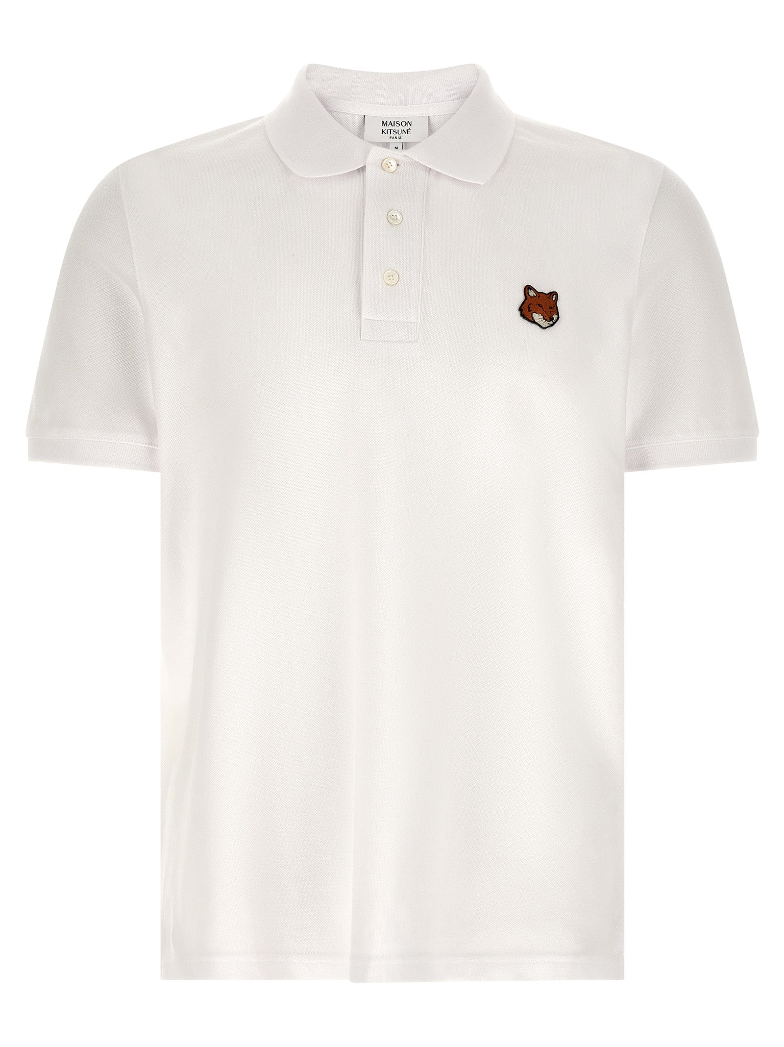Maison Kitsune 'Fox Head' Polo Shirt