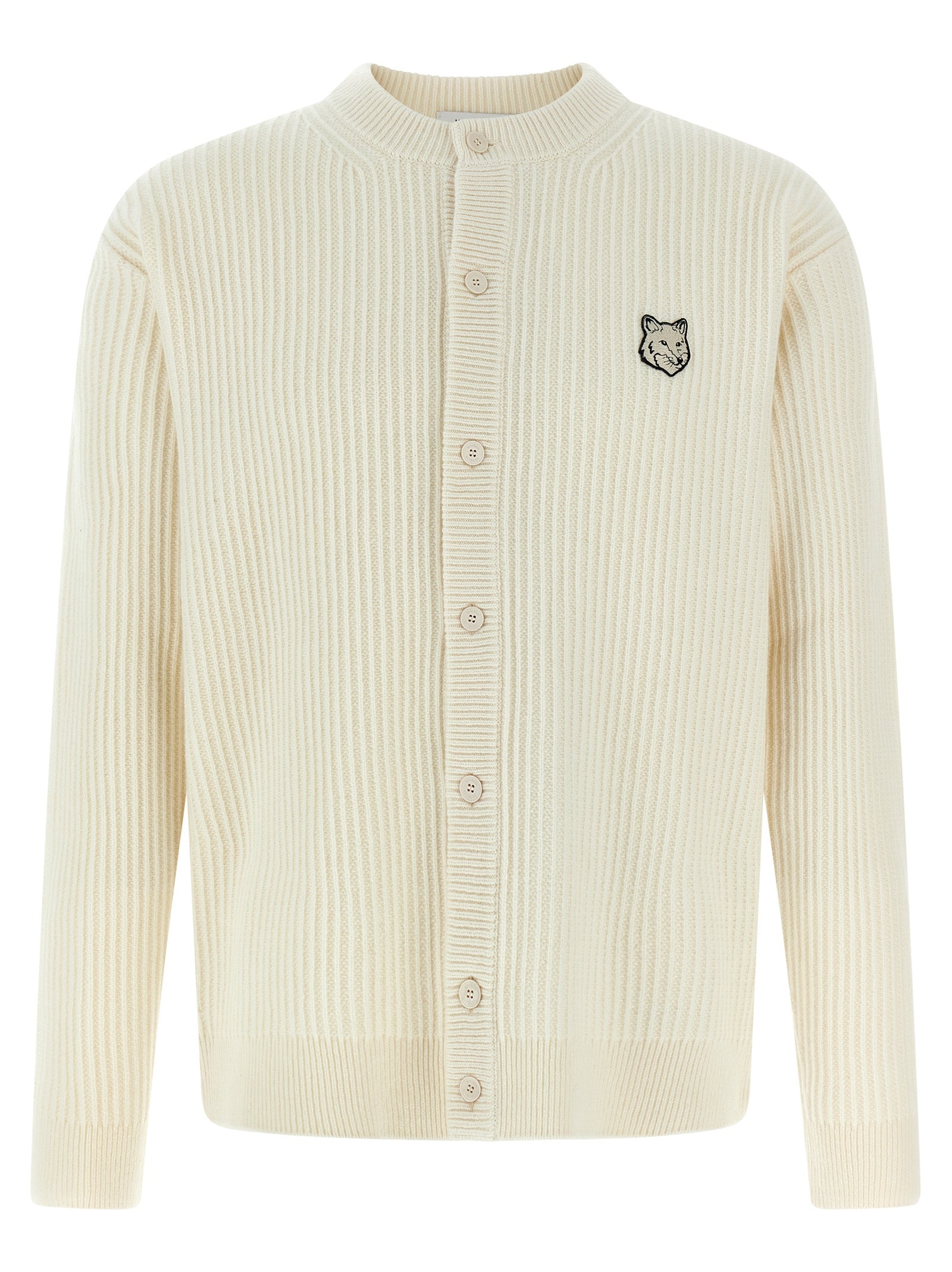 Maison Kitsune 'Fox Head' Cardigan