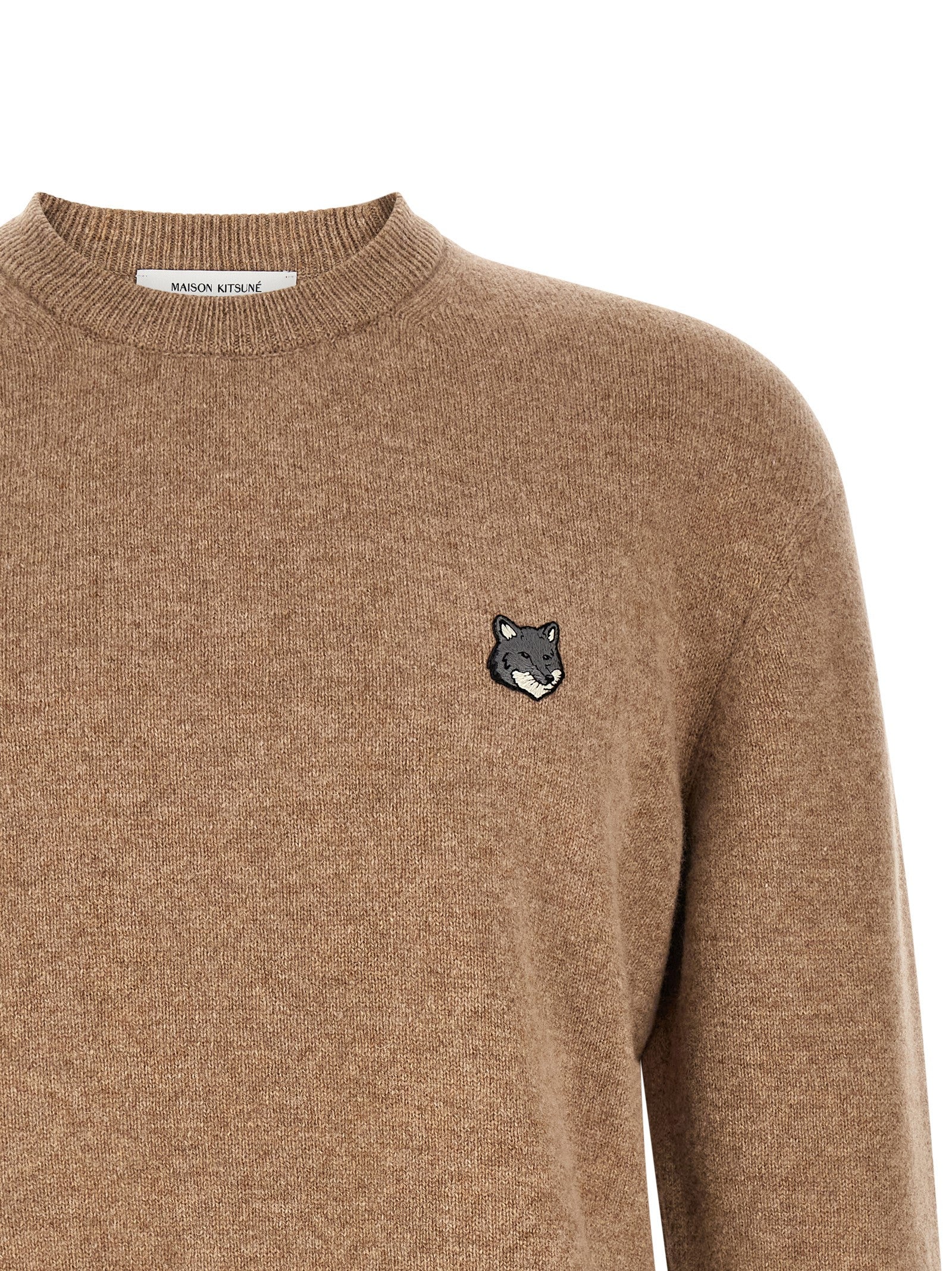 Maison Kitsune 'Fox Head' Sweater