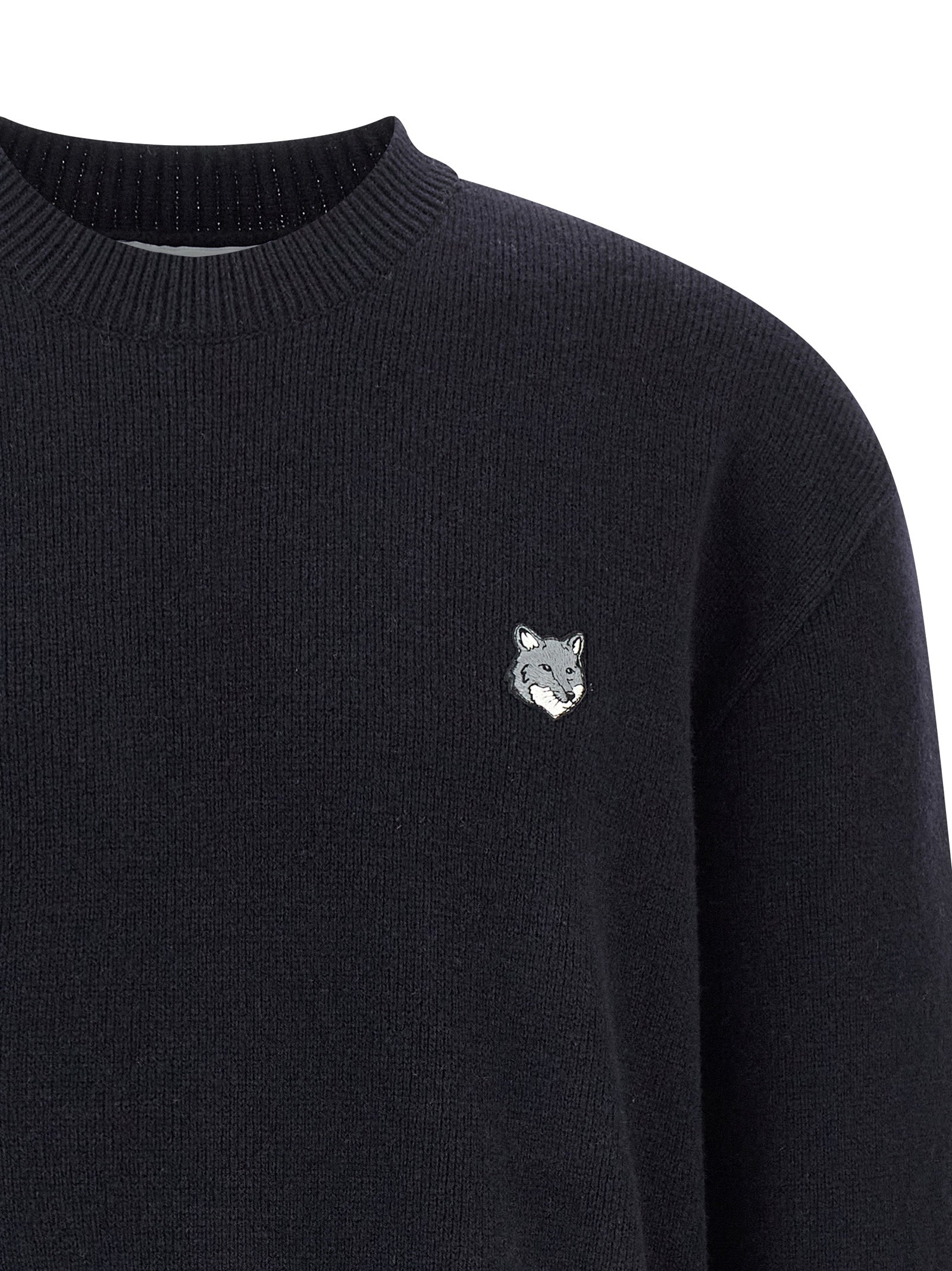 Maison Kitsune 'Fox Head' Sweater