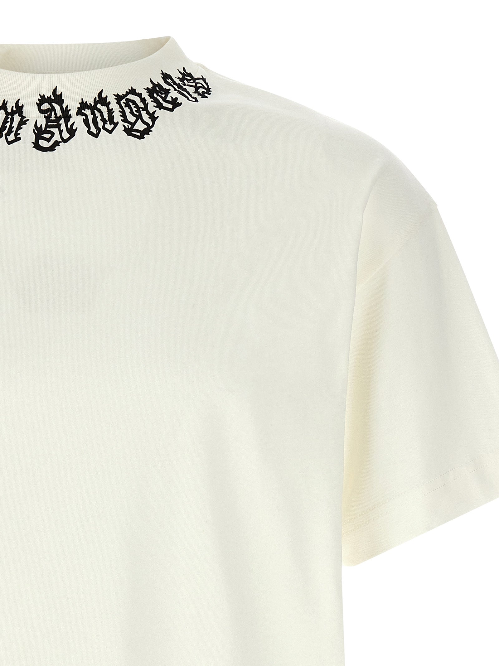 Palm Angels 'Neck Logo' T-Shirt