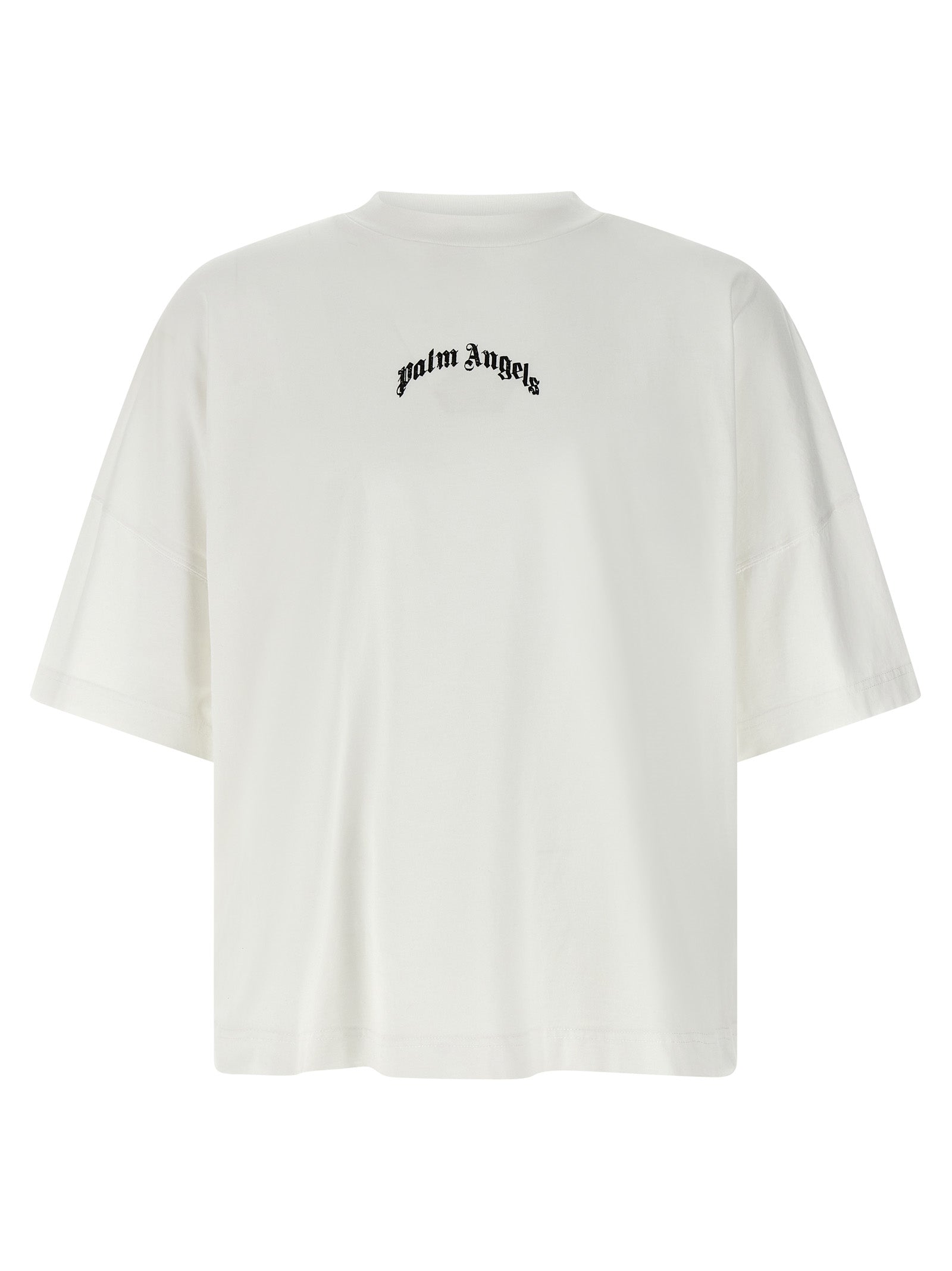 Palm Angels 'Curved Logo' T-Shirt