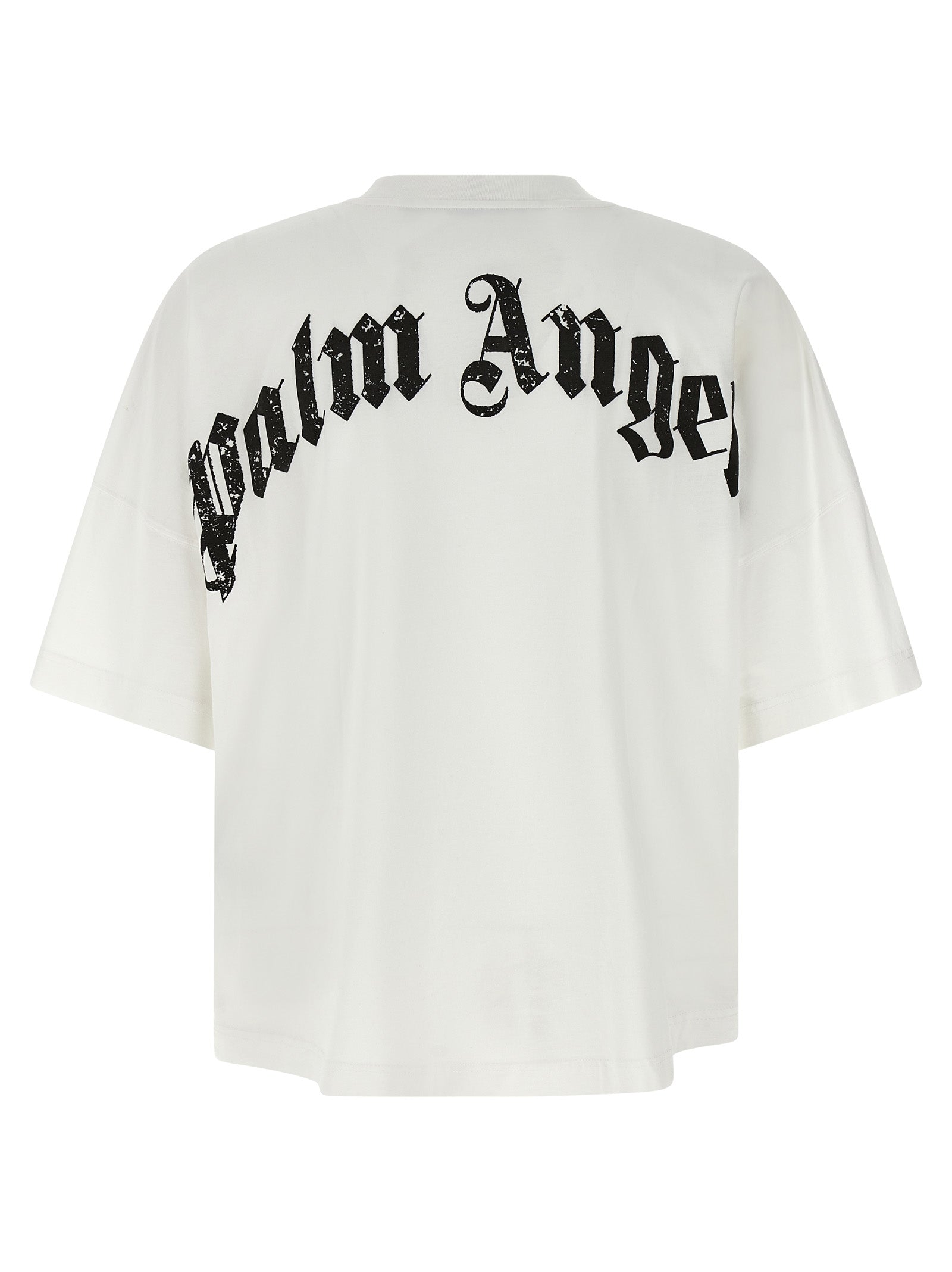 Palm Angels 'Curved Logo' T-Shirt