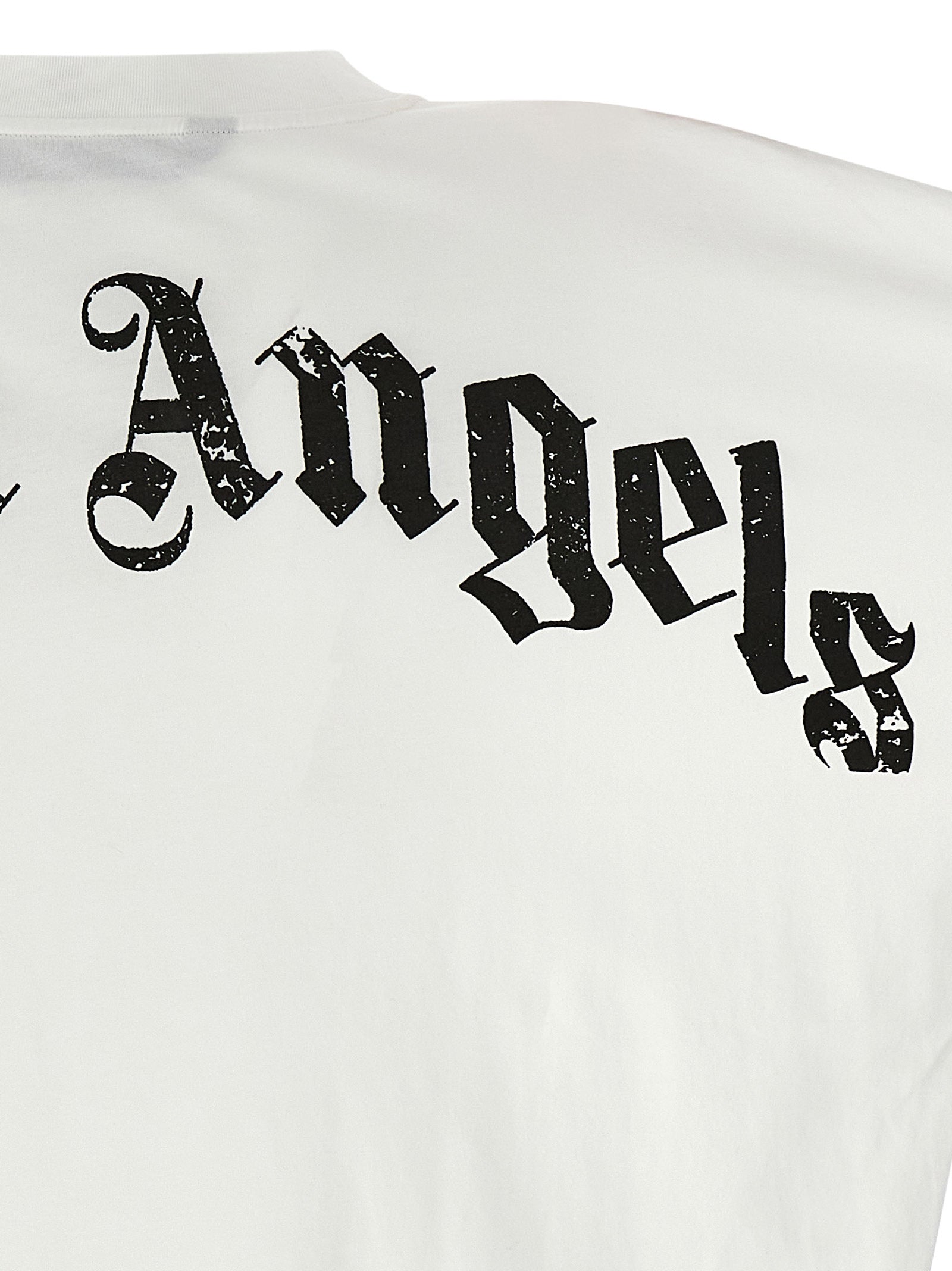 Palm Angels 'Curved Logo' T-Shirt