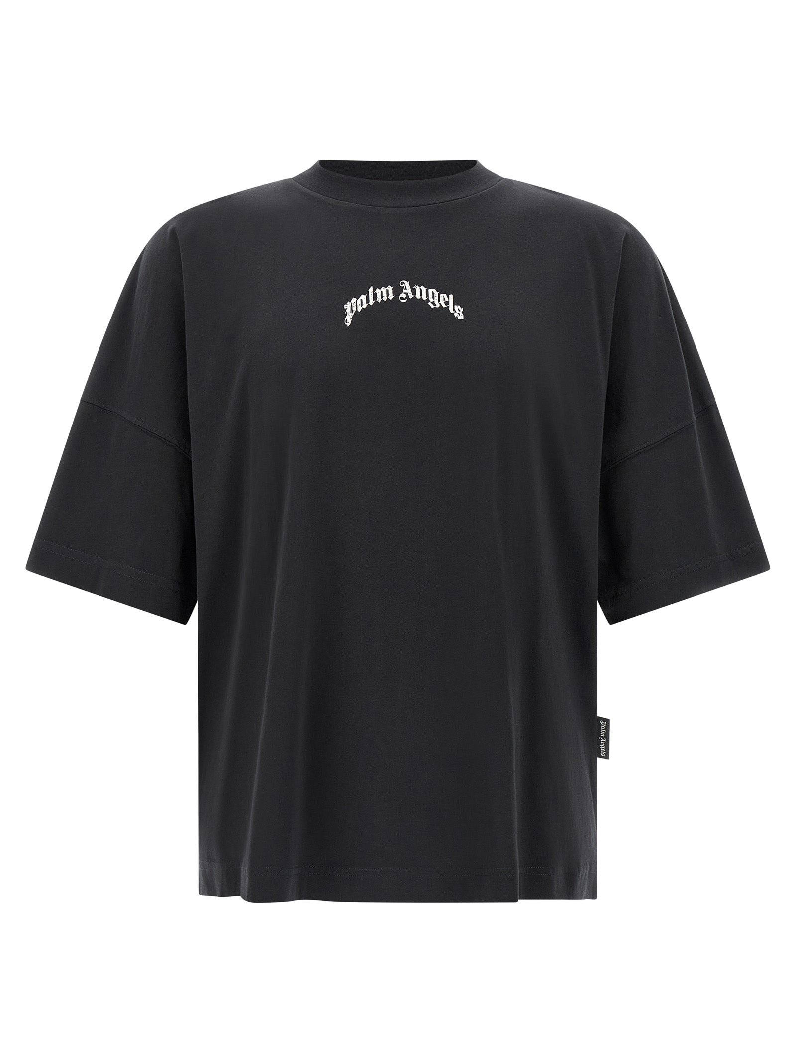 Palm Angels 'Curved Logo' T-Shirt