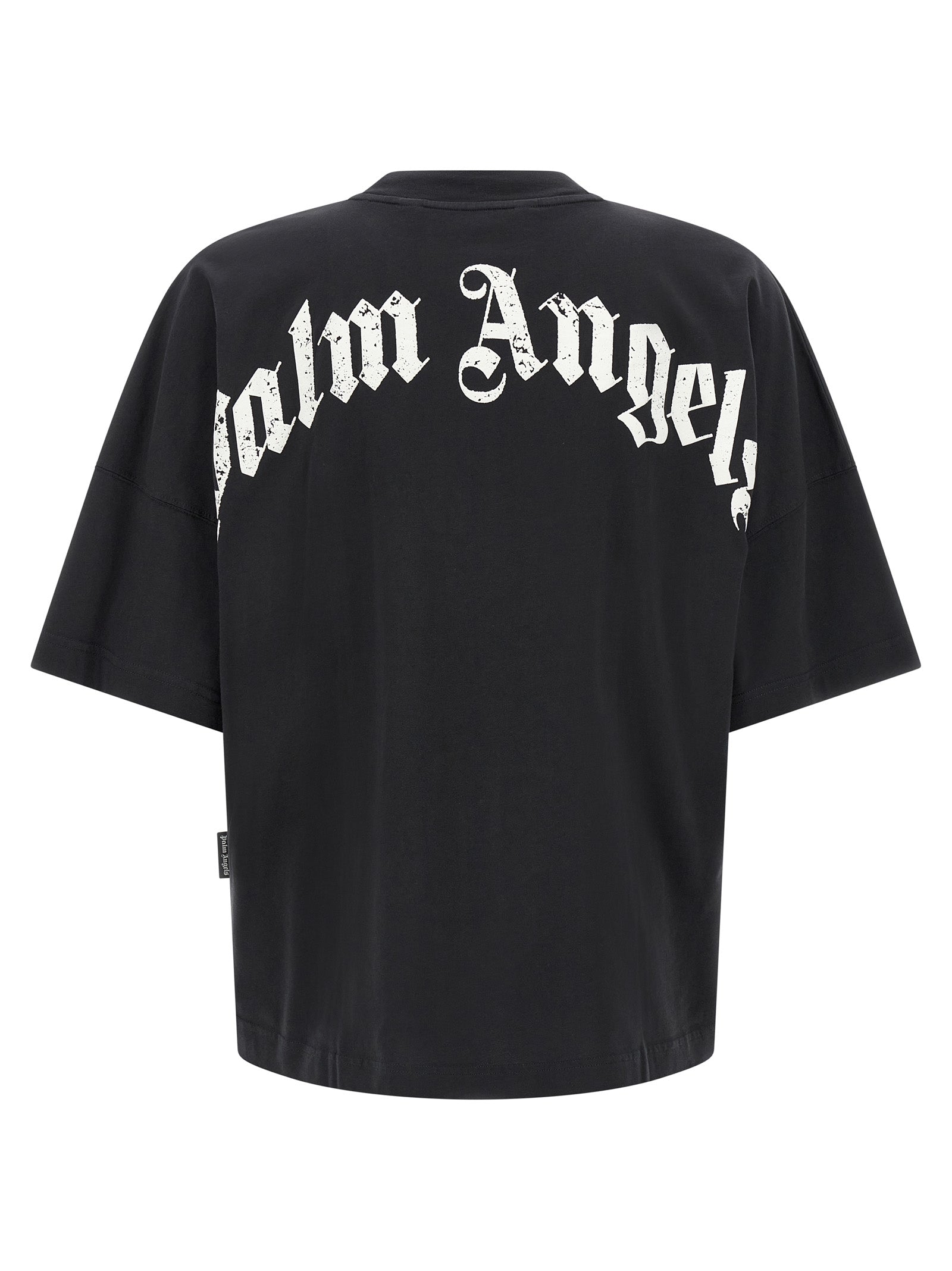 Palm Angels 'Curved Logo' T-Shirt