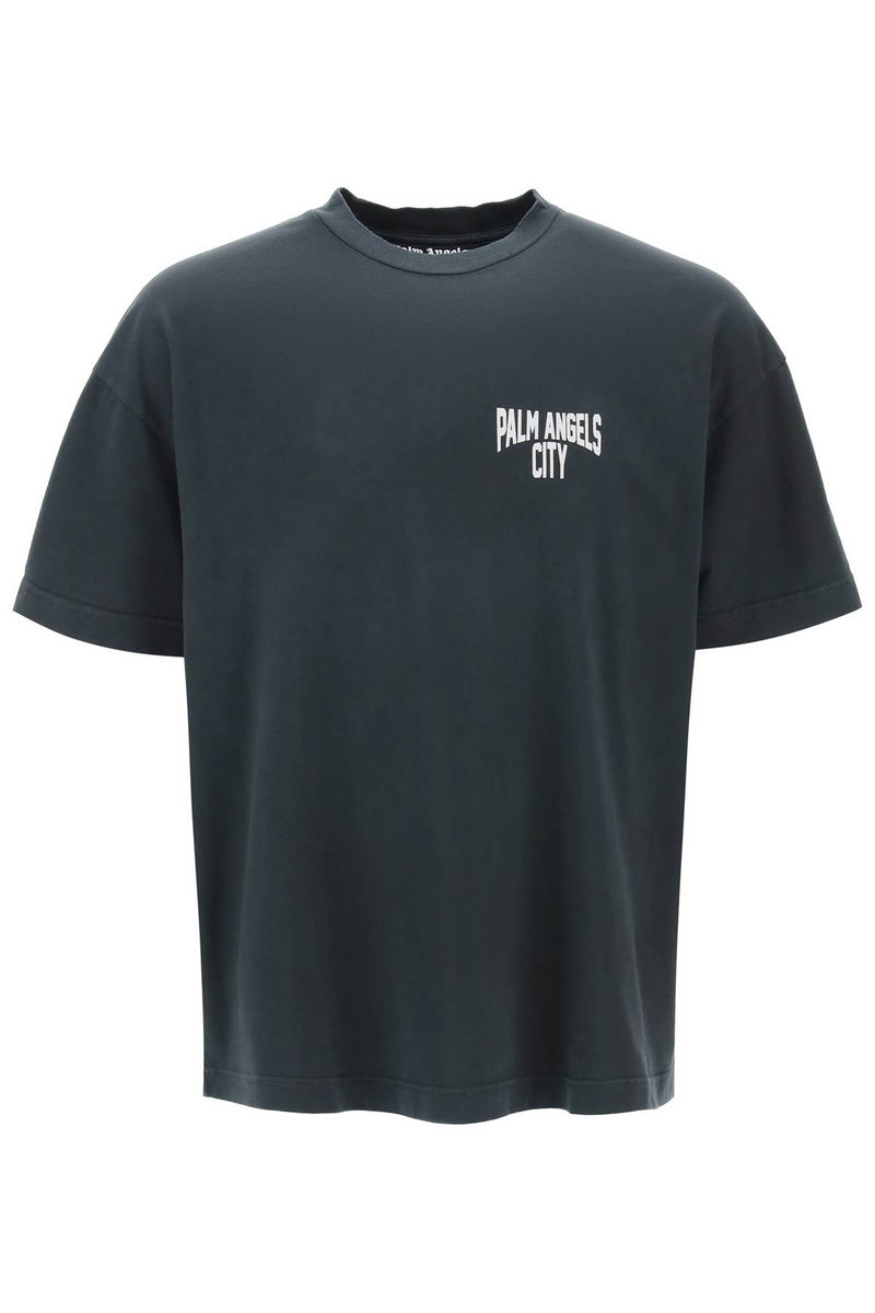 Palm Angels City Pa T-Shirt Grey