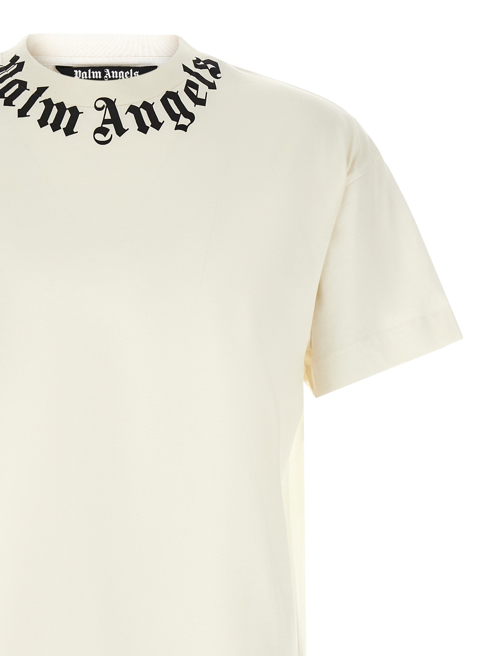 Palm Angels 'Neck Logo' T-Shirt