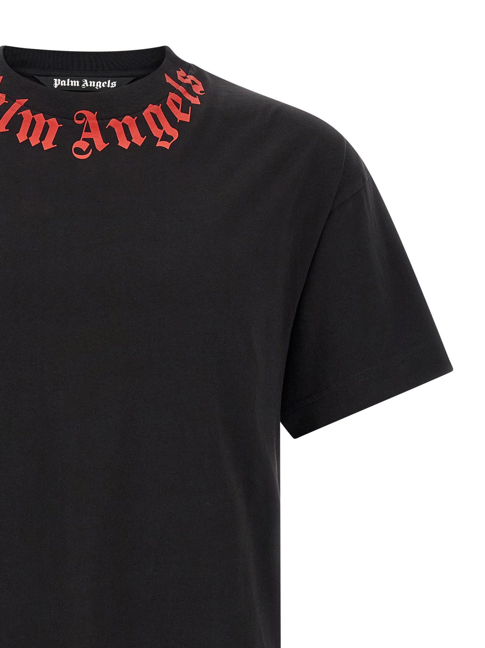 Palm Angels 'Neck Logo' T-Shirt