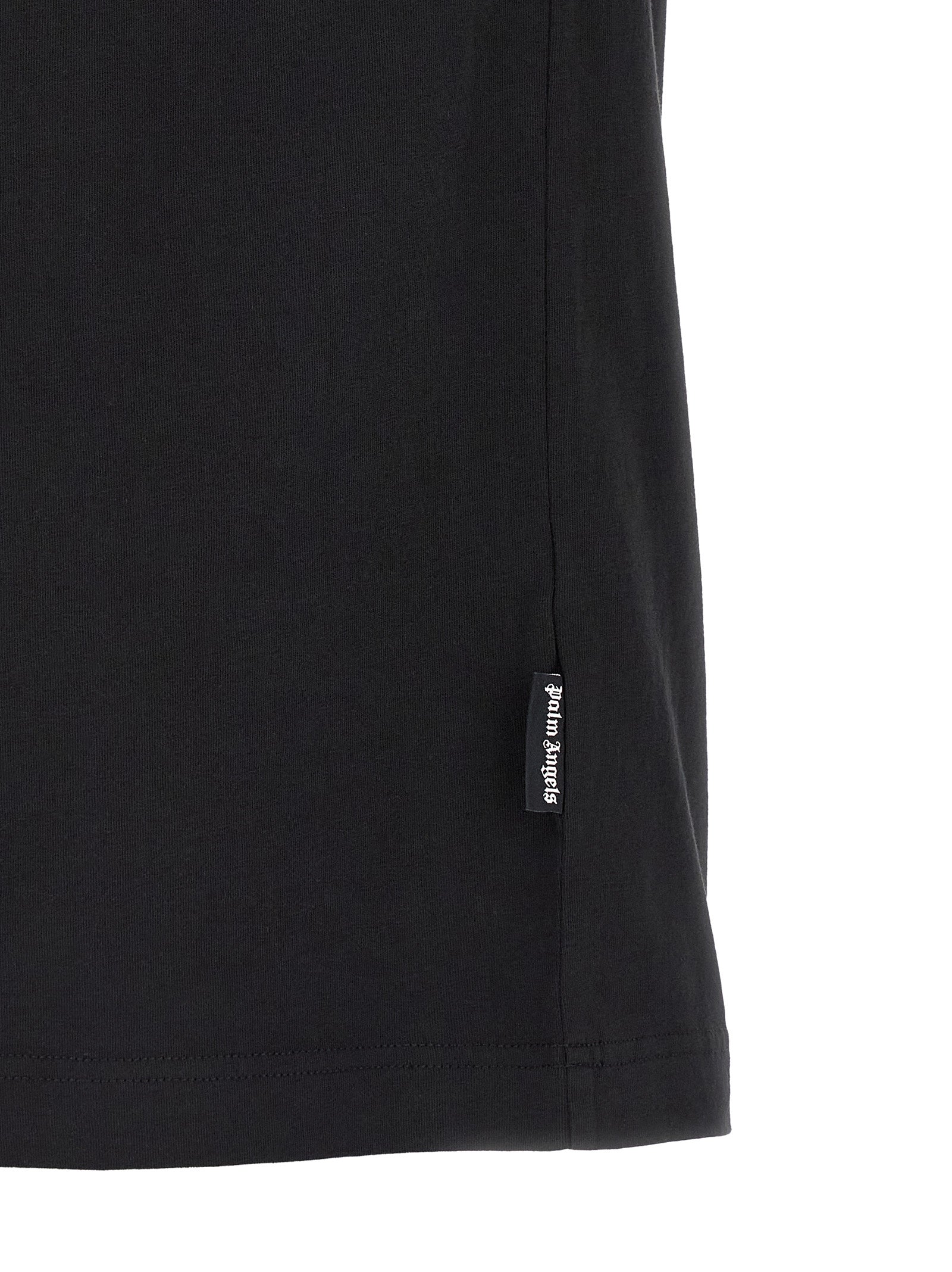 Palm Angels 'Curved Logo' T-Shirt
