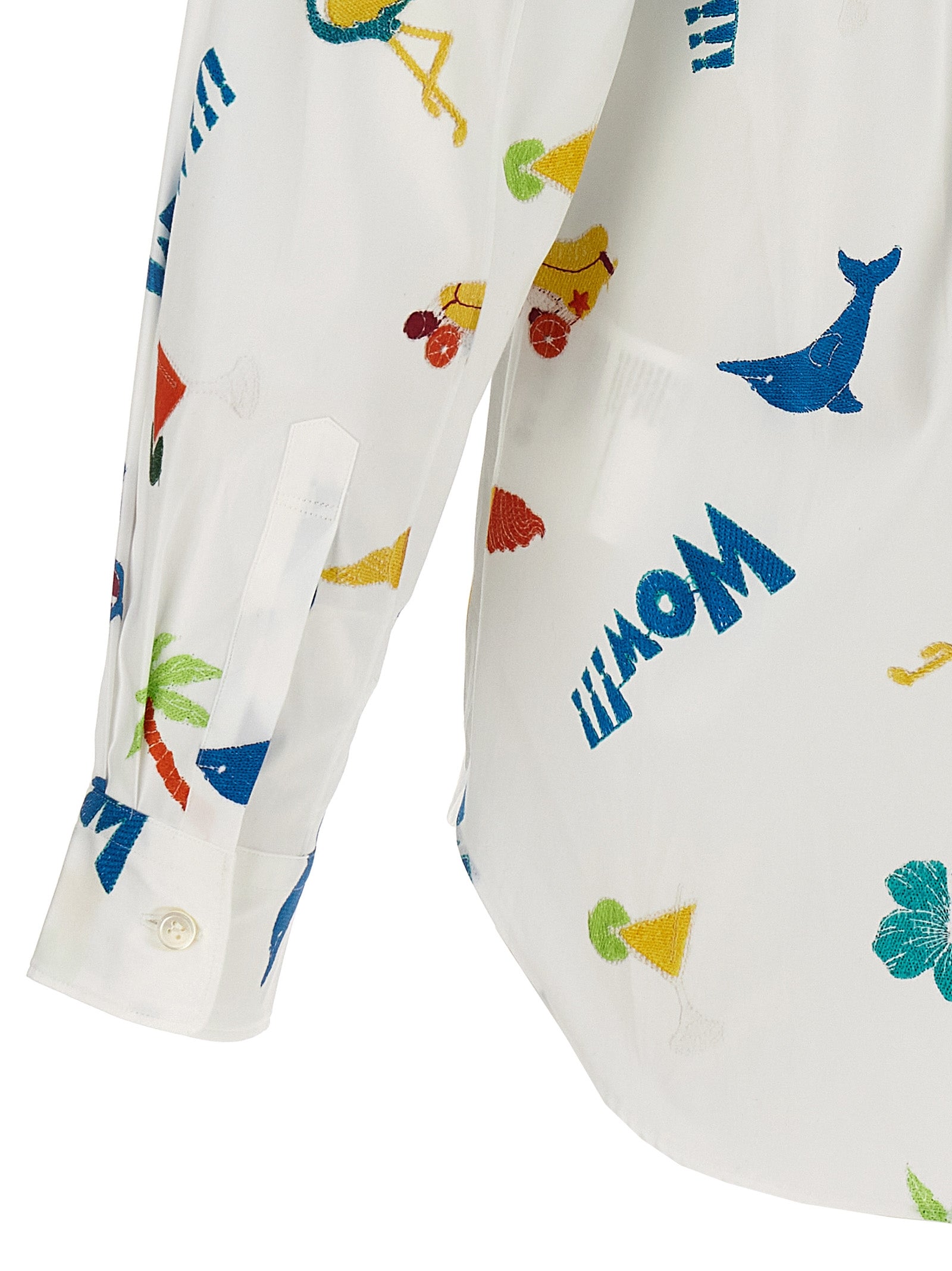 Comme Des Garçons Homme Plus All-Over Print Shirt