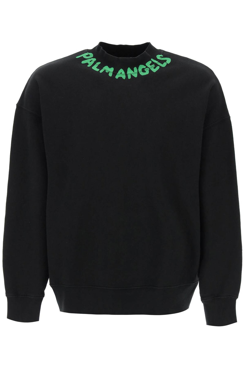 Palm Angels Sweatshirt With Black