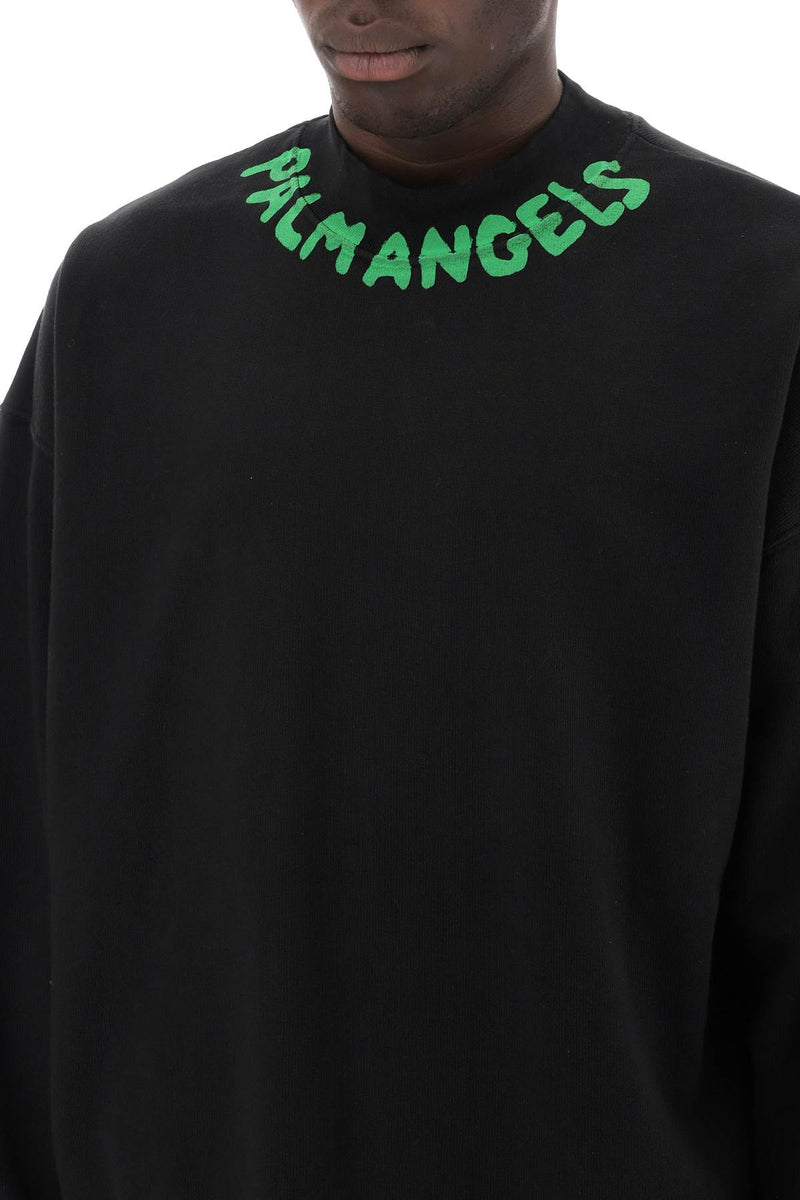 Palm Angels Sweatshirt With Black