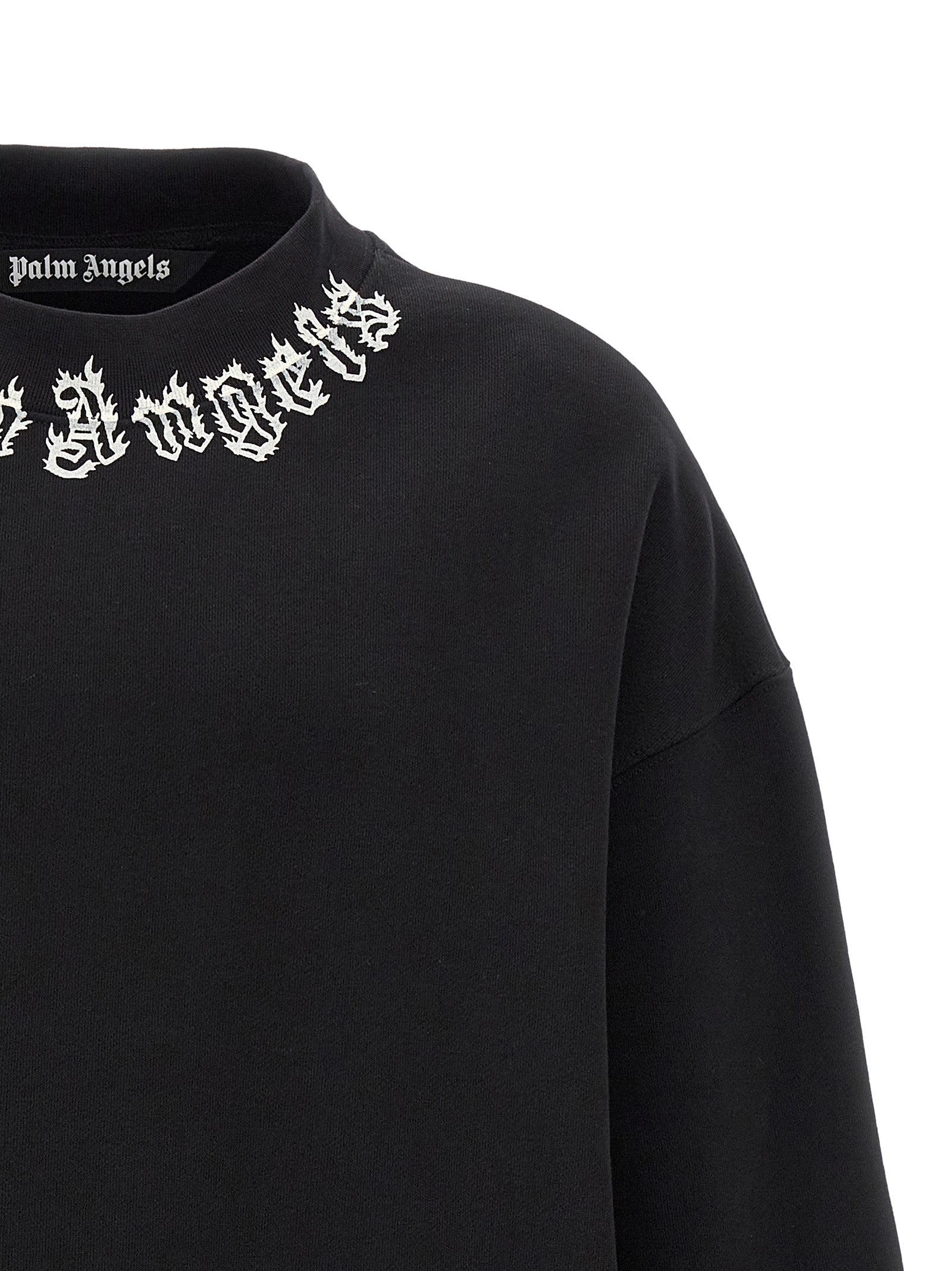 Palm Angels 'Neck Logo' Sweatshirt