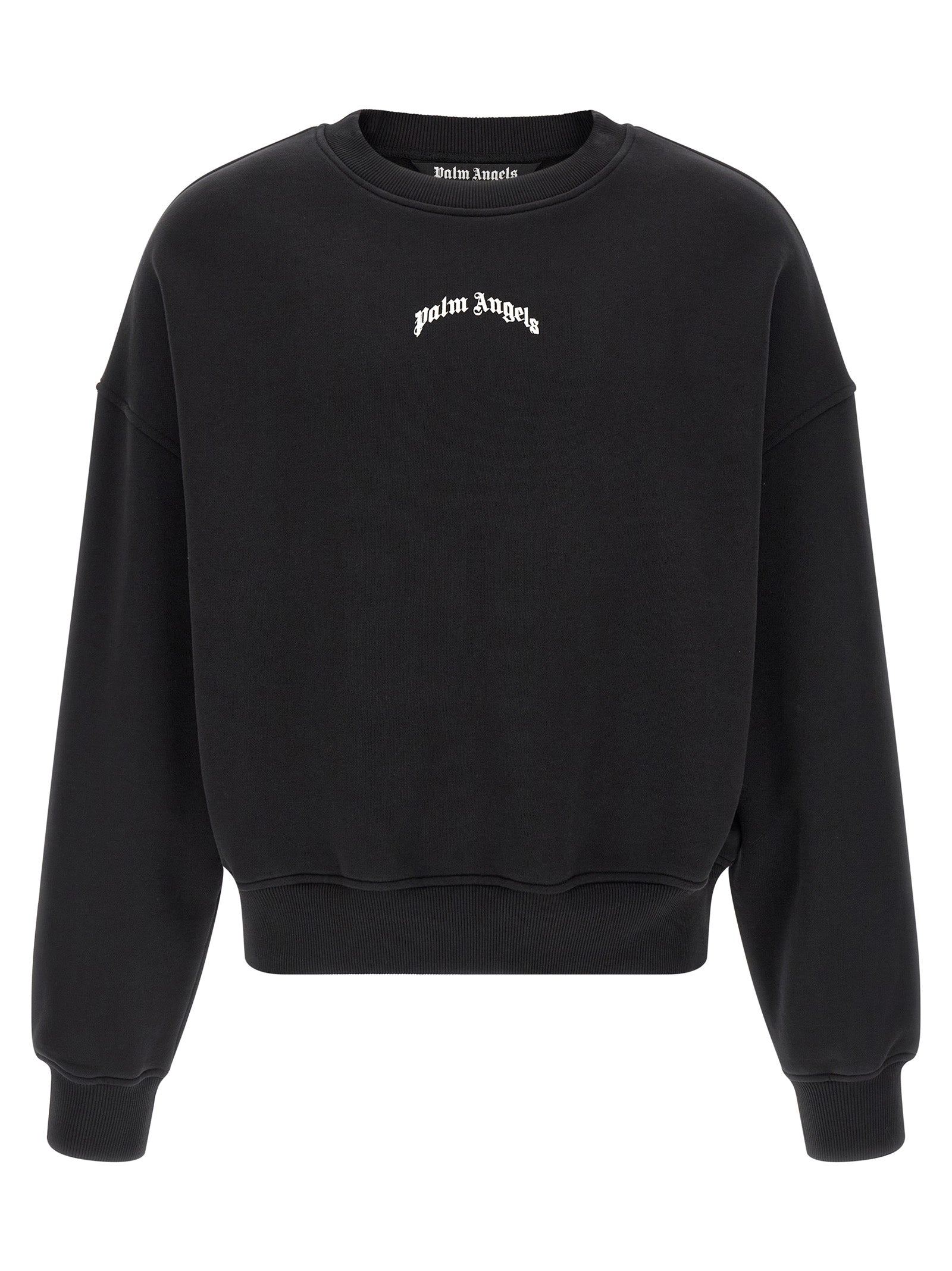 Palm Angels 'Back Curved Logo' Sweatshirt