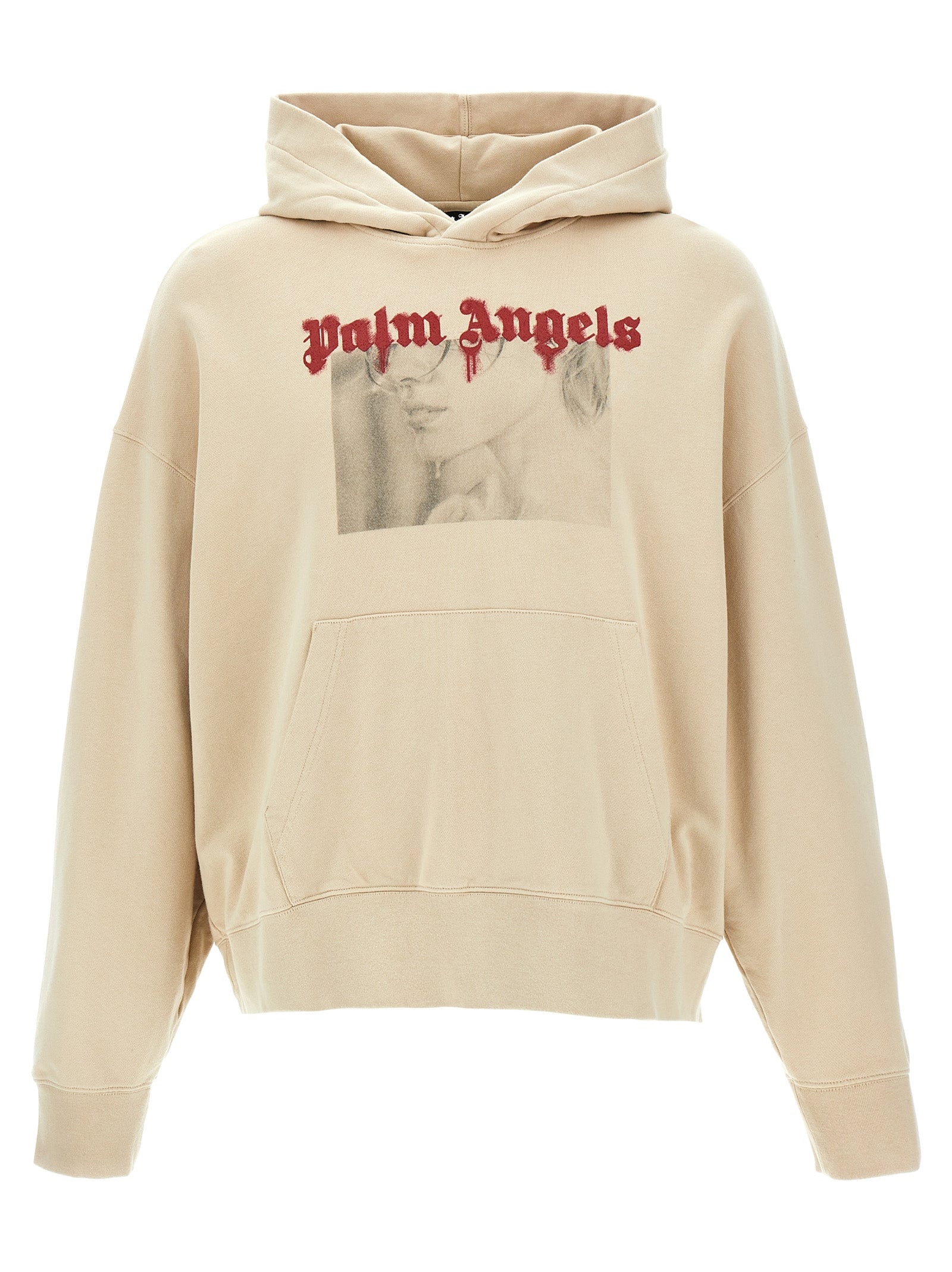 Palm Angels 'Portrait Pencil' Hoodie