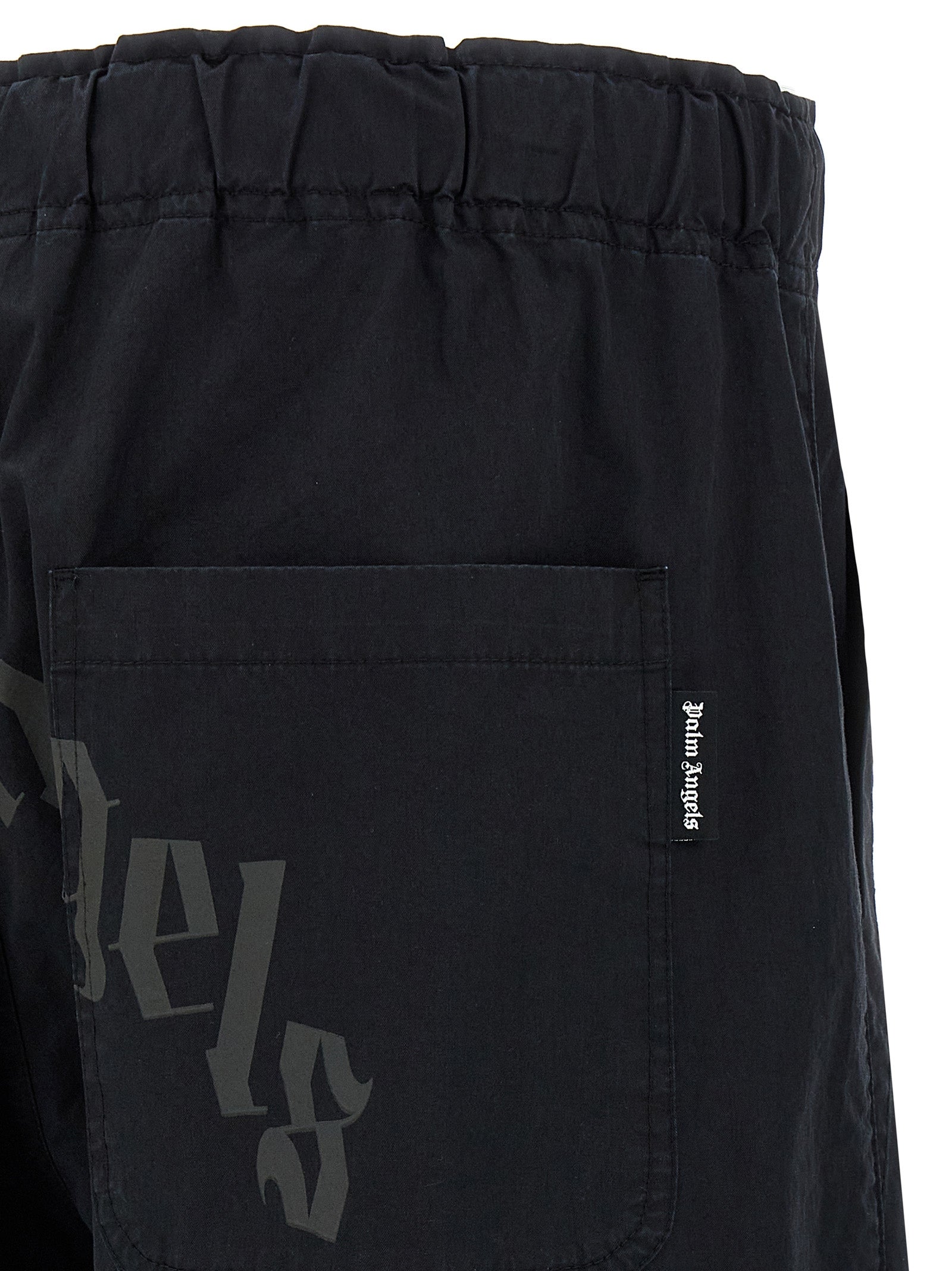 Palm Angels 'Curved Logo' Pants