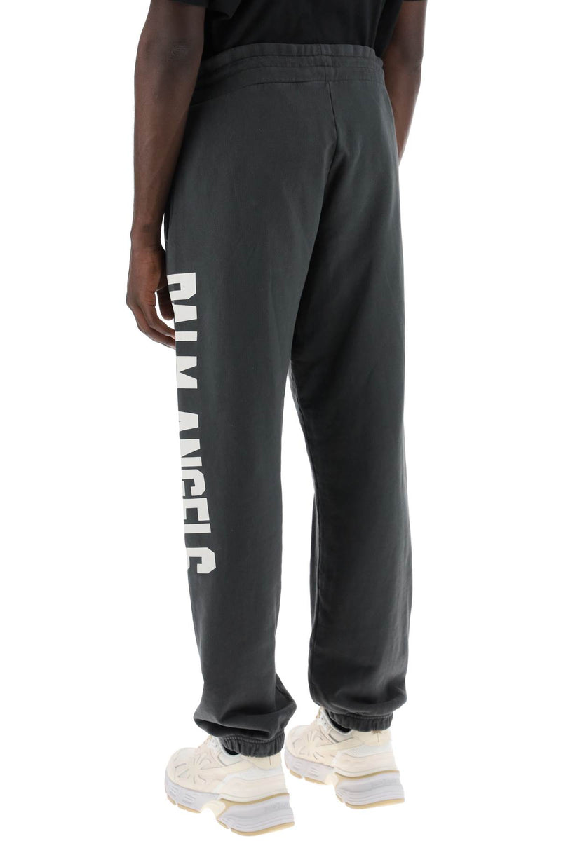 Palm Angels Wide-Legged Travel Pants For Comfortable Black