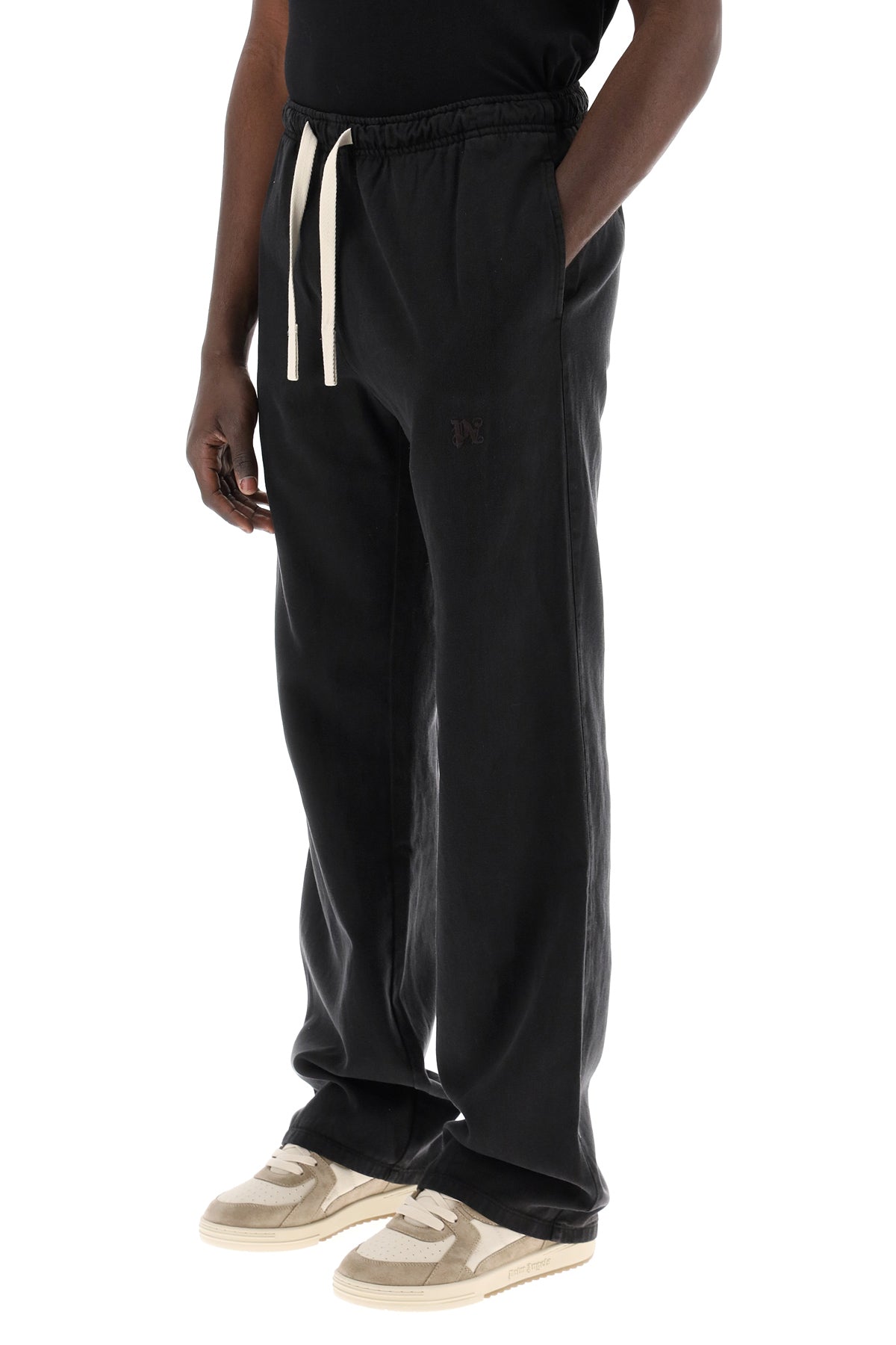 Palm Angels Wide-Legged Travel Pants For Comfortable