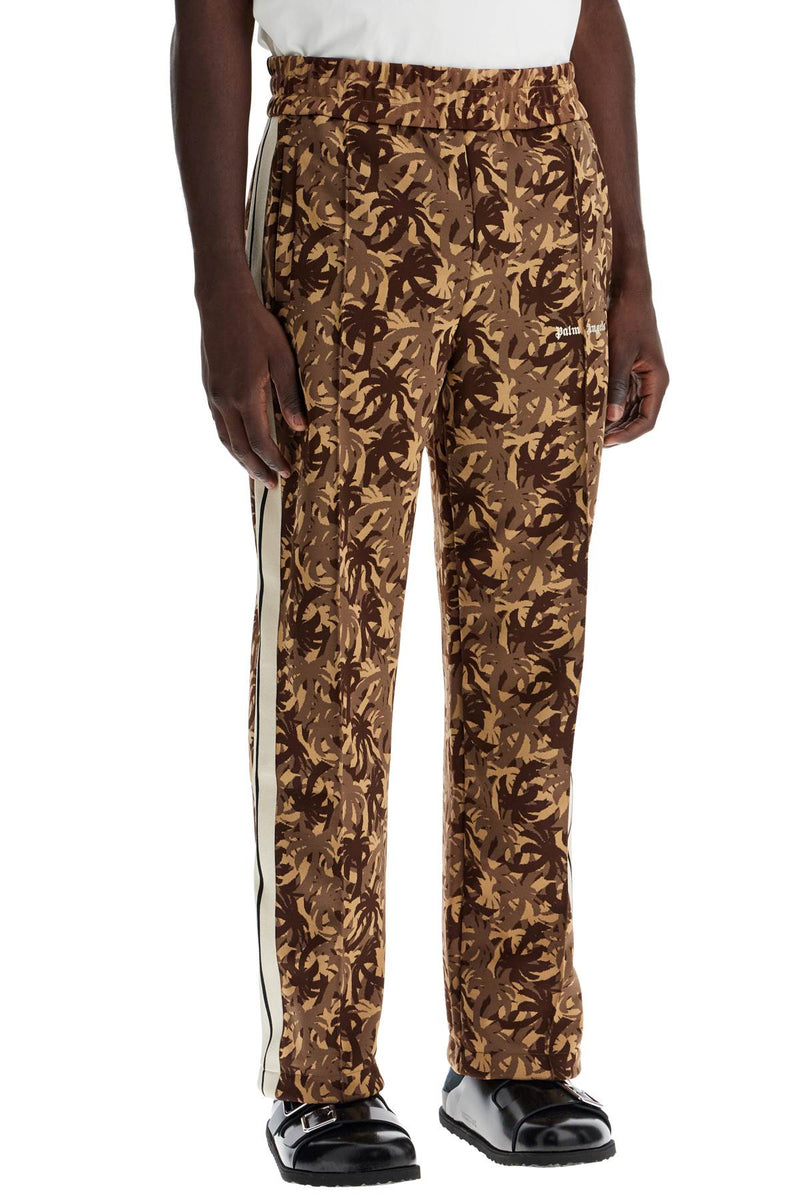 Palm Angels Camouflage Track Joggers Brown