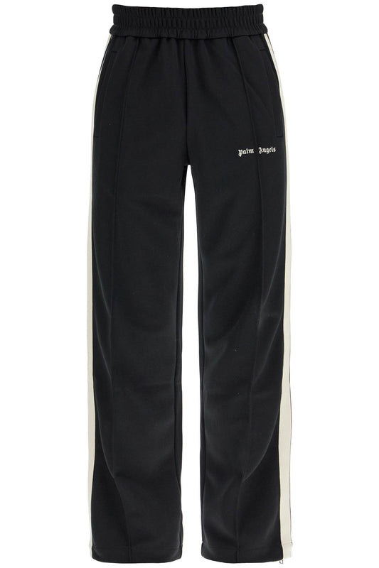 Palm Angels Contrast Band Joggers With Track In Black