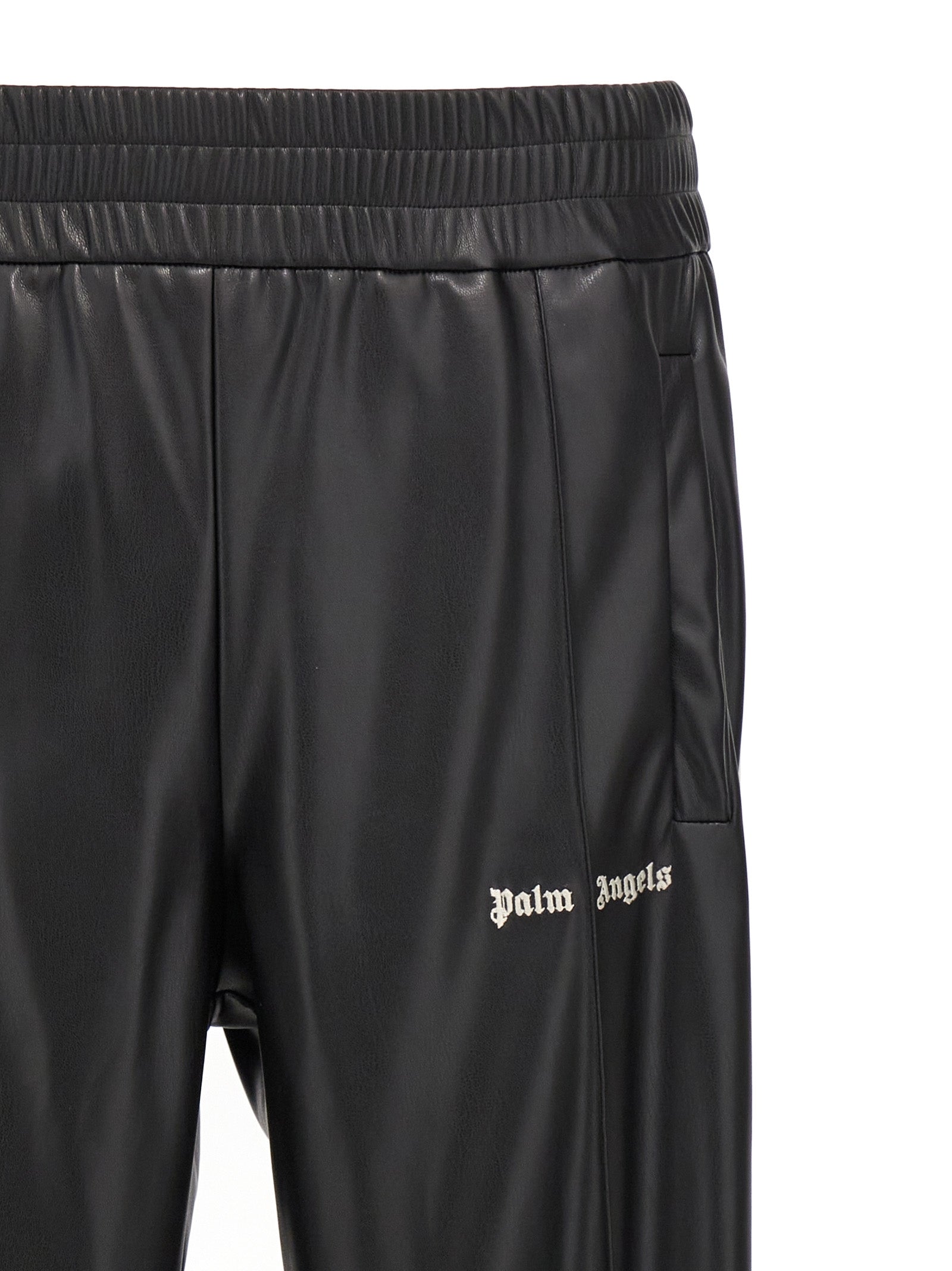 Palm Angels 'Leather Effect Track' Joggers