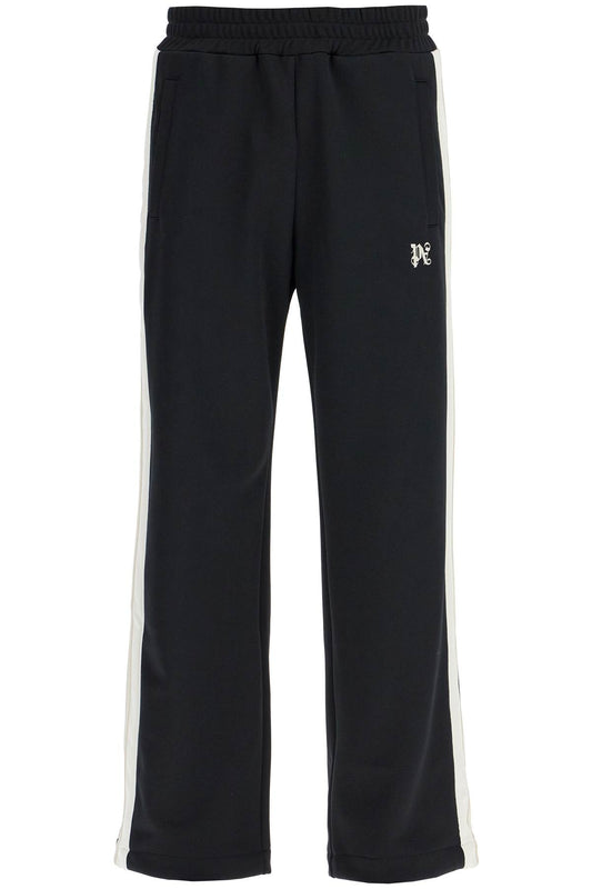 Palm Angels Contrast Band Joggers With Track In Black