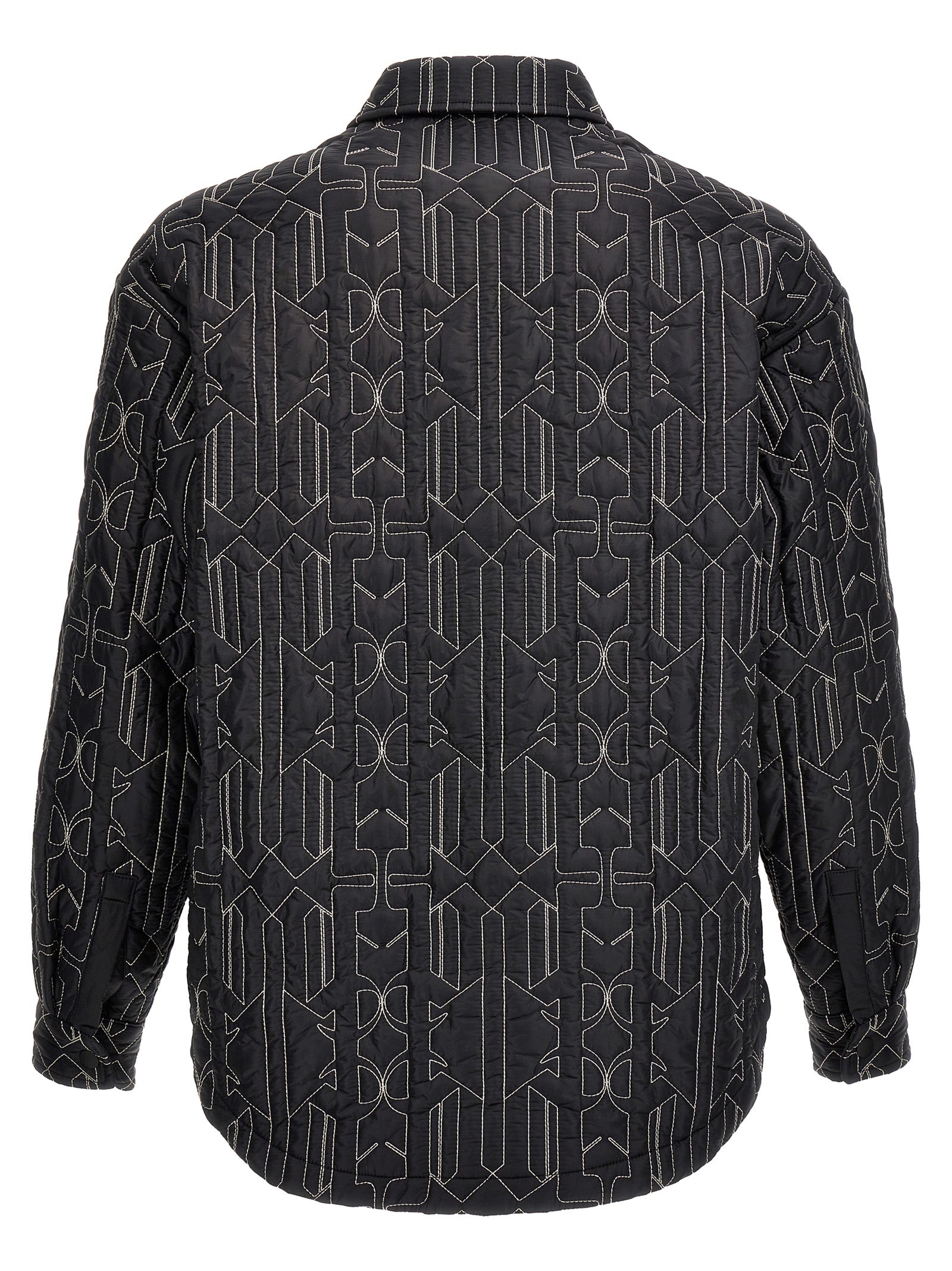 Palm Angels All Monogram Quilted Dover Jacket