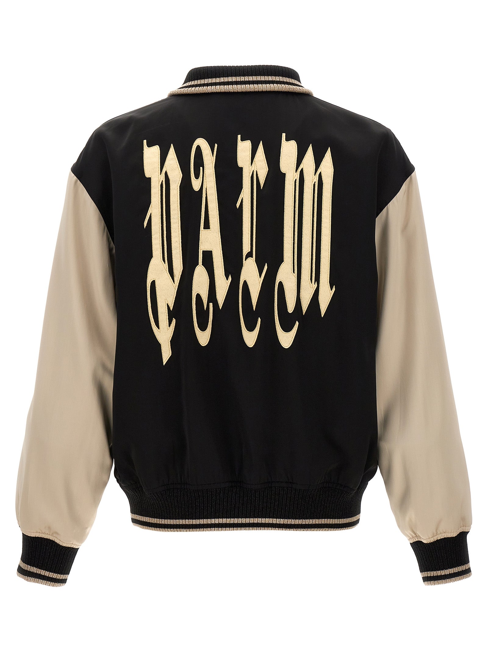 Palm Angels 'Gothic Logo Varsity' Bomber Jacket