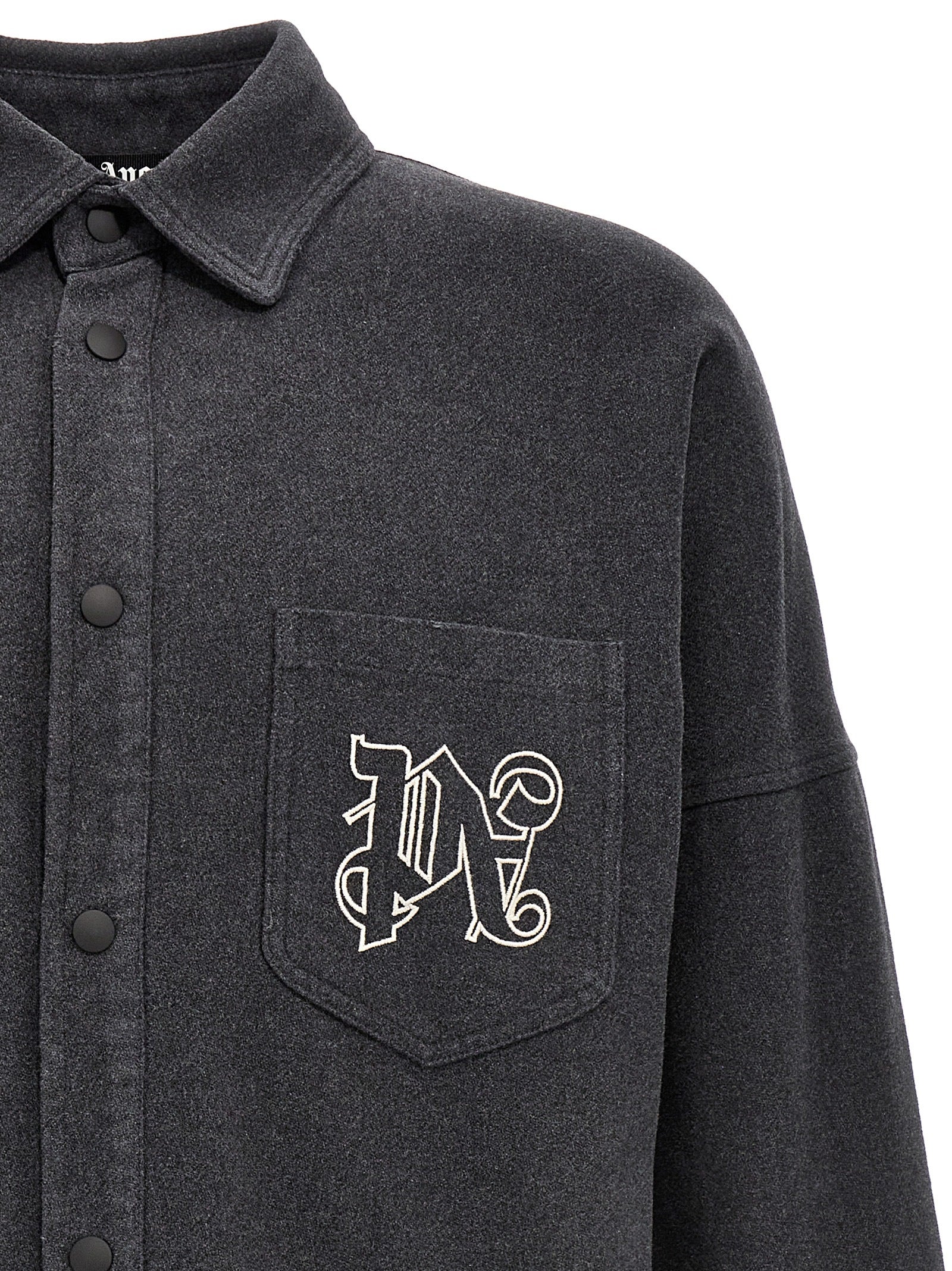 Palm Angels Pa Monogram Overshirt