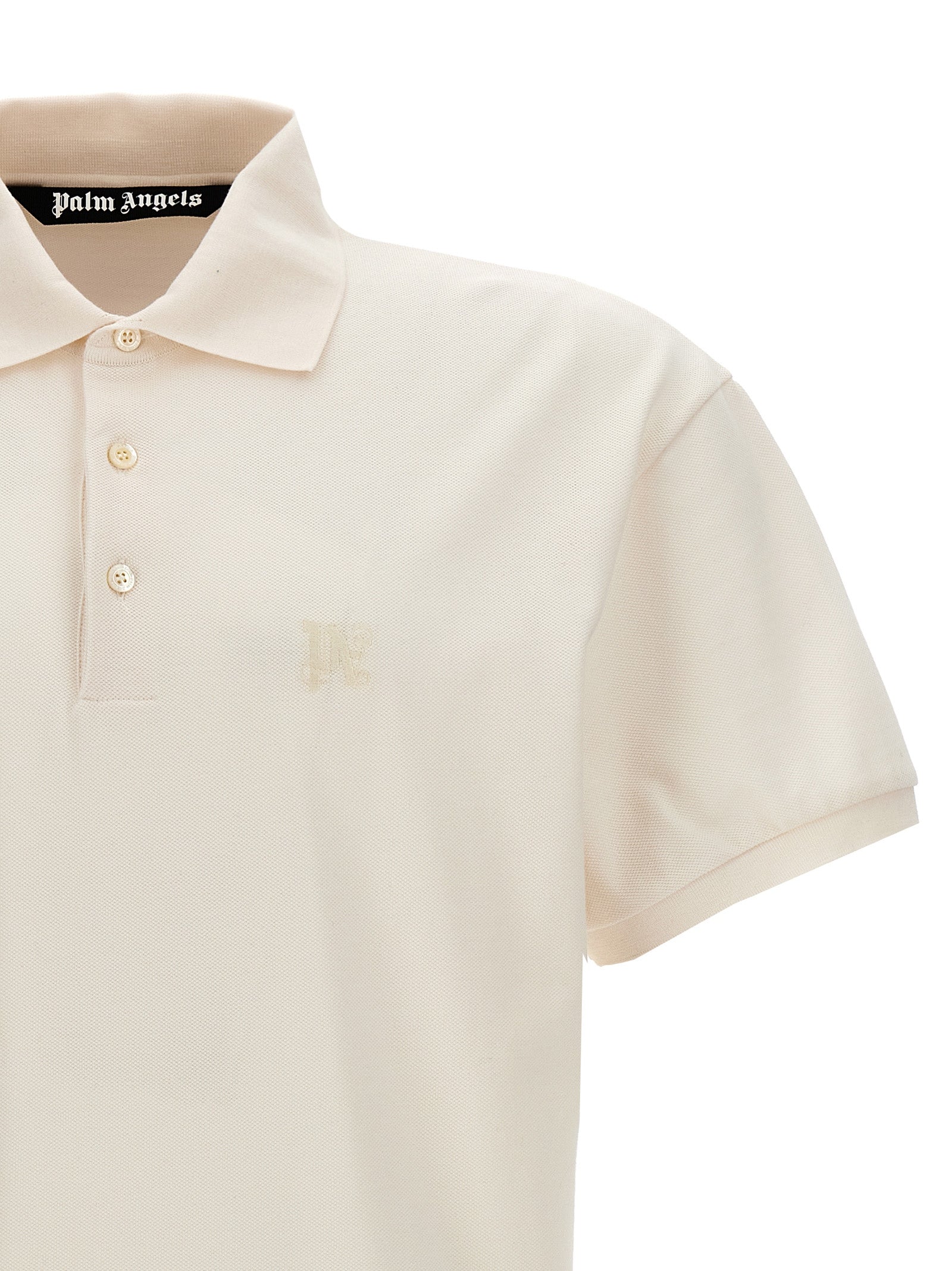 Palm Angels 'Monogram' Polo Shirt