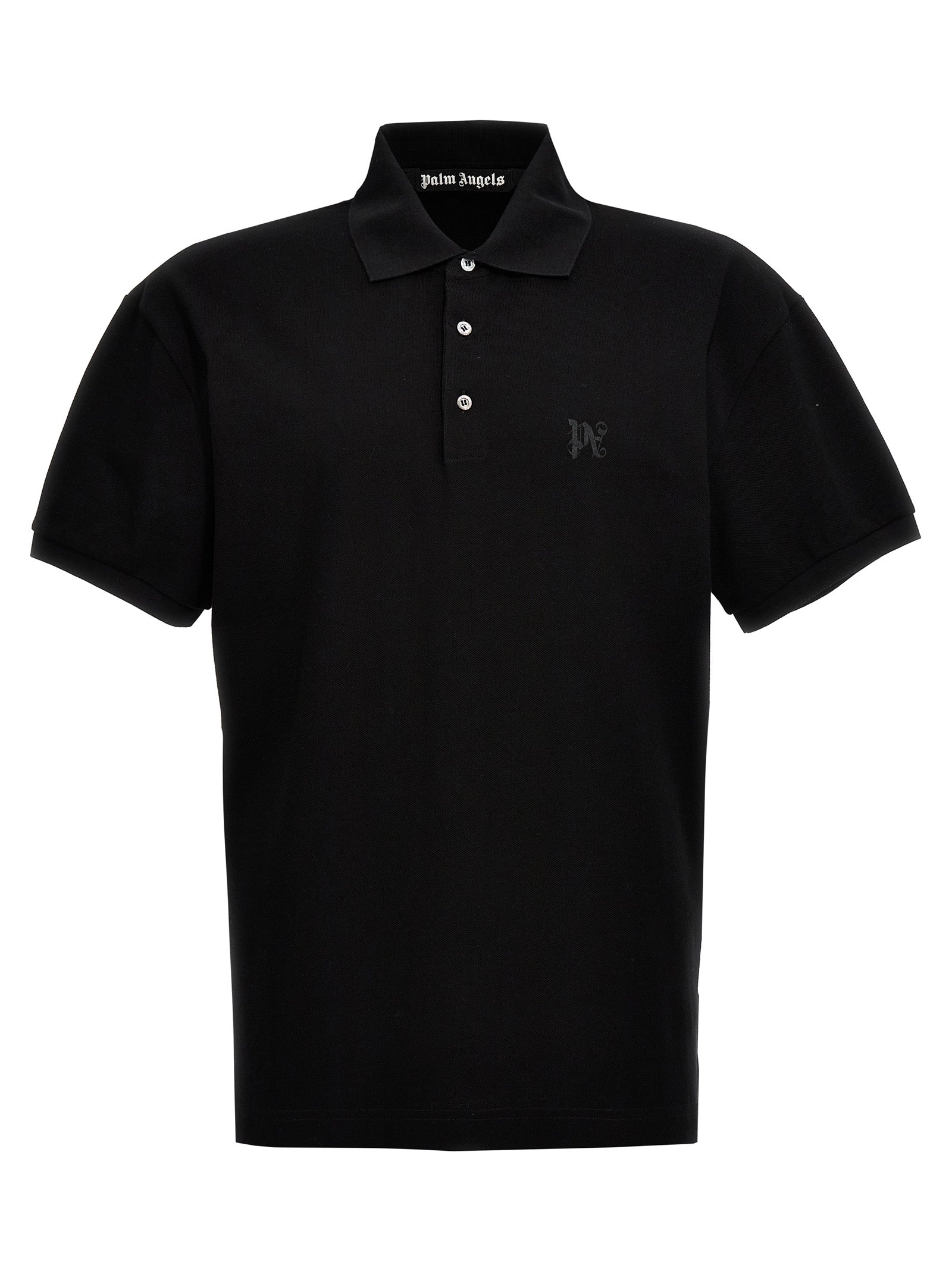 Palm Angels 'Monogram' Polo Shirt